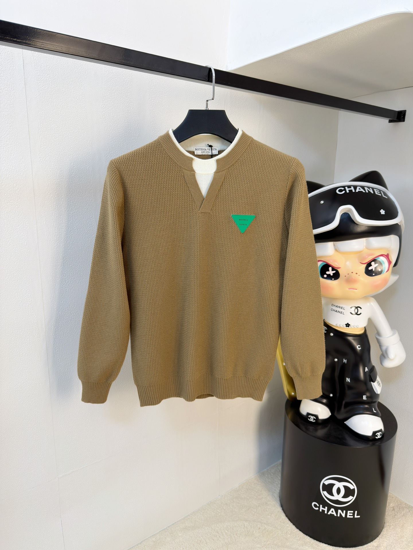 PBv 2025【新品】秋冬新款针织羊毛衫高品质意大利进口羊毛混纺面料，高密度针织，时尚百搭毛衣，帅气十