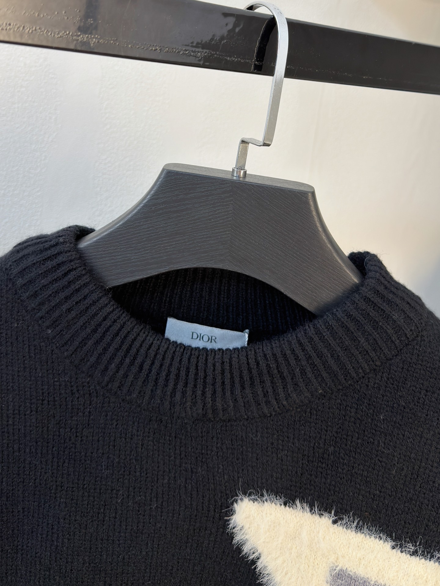 P迪奥2025【新品】秋冬新款针织羊毛衫高品质意大利进口羊毛混纺面料，高密度针织，时尚百搭毛衣，帅气十足