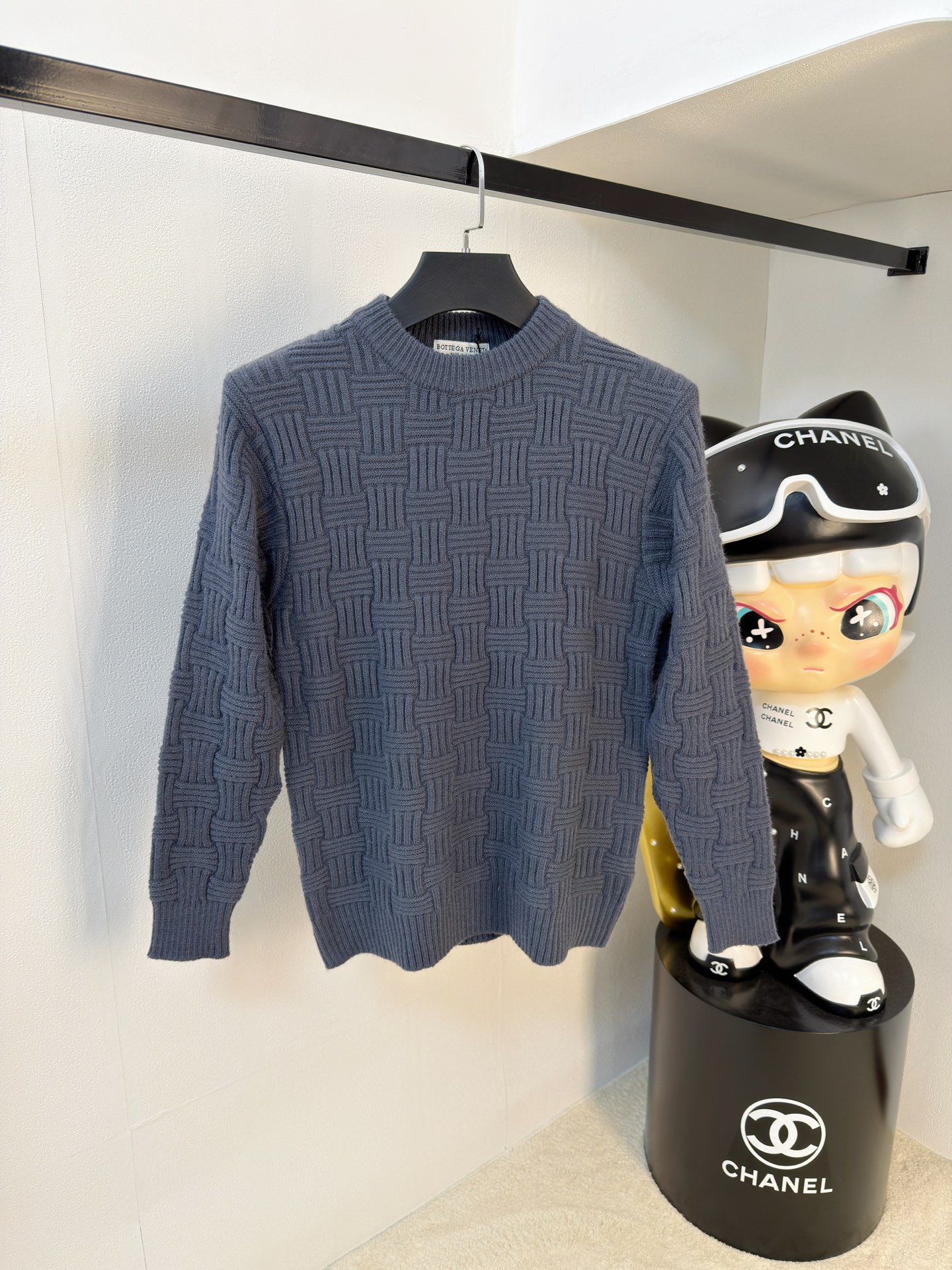 PBV 2025【新品】秋冬新款针织羊毛衫高品质意大利进口羊毛混纺面料，高密度针织，时尚百搭毛衣，帅气十