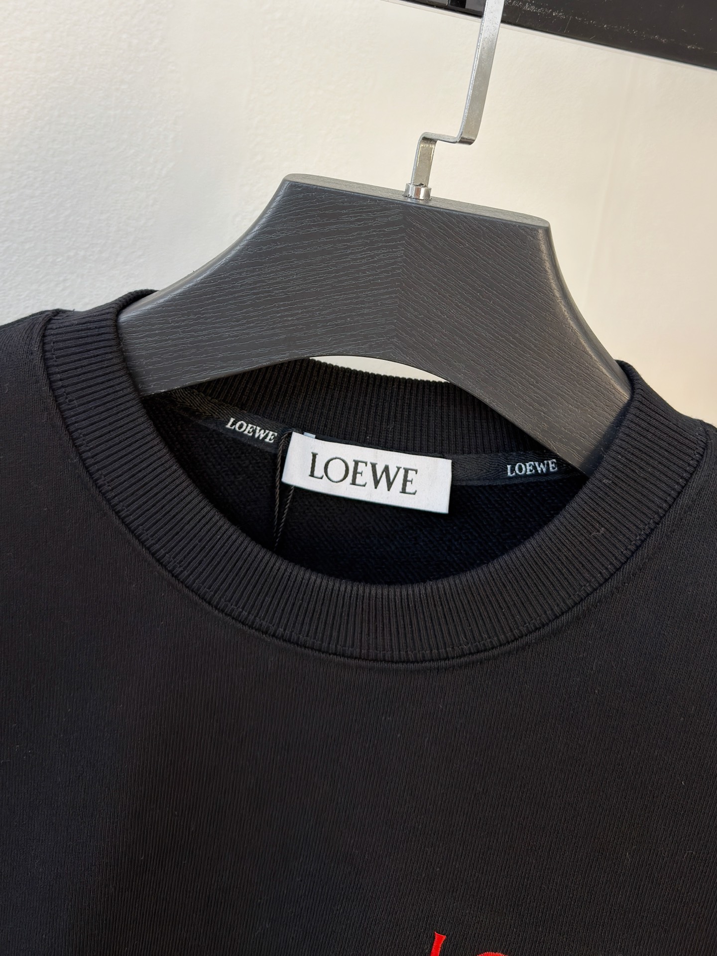 P罗意威25SS【新品】最新最顶级版本精美工艺圆领卫衣，最顶级的品质专柜原单套头衫，顶级制作工艺进口面料