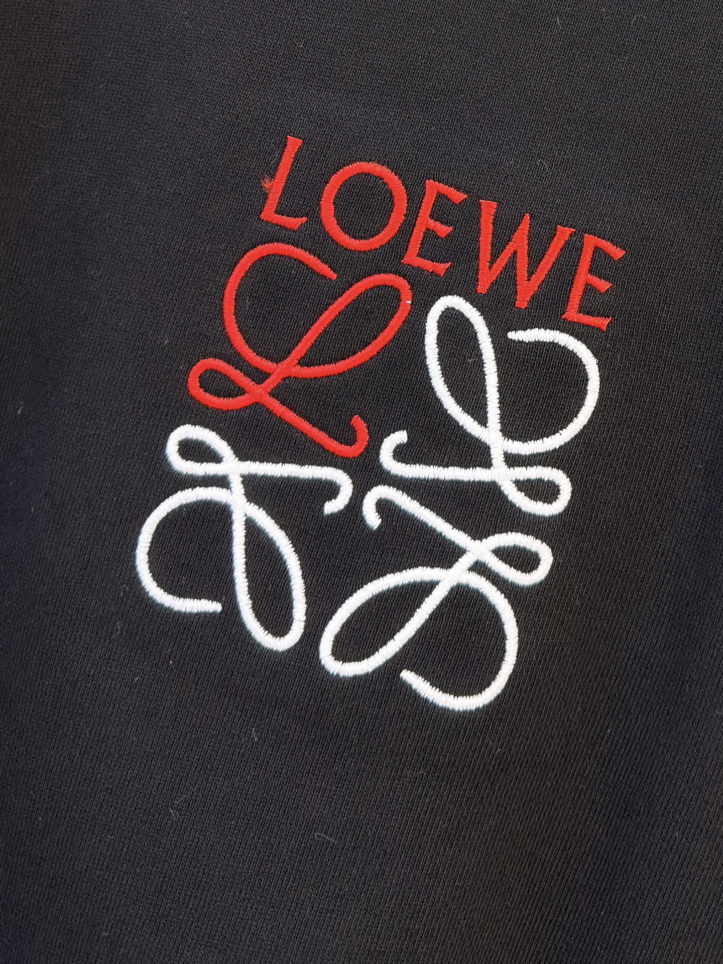 P罗意威25SS【新品】最新最顶级版本精美工艺圆领卫衣，最顶级的品质专柜原单套头衫，顶级制作工艺进口面料