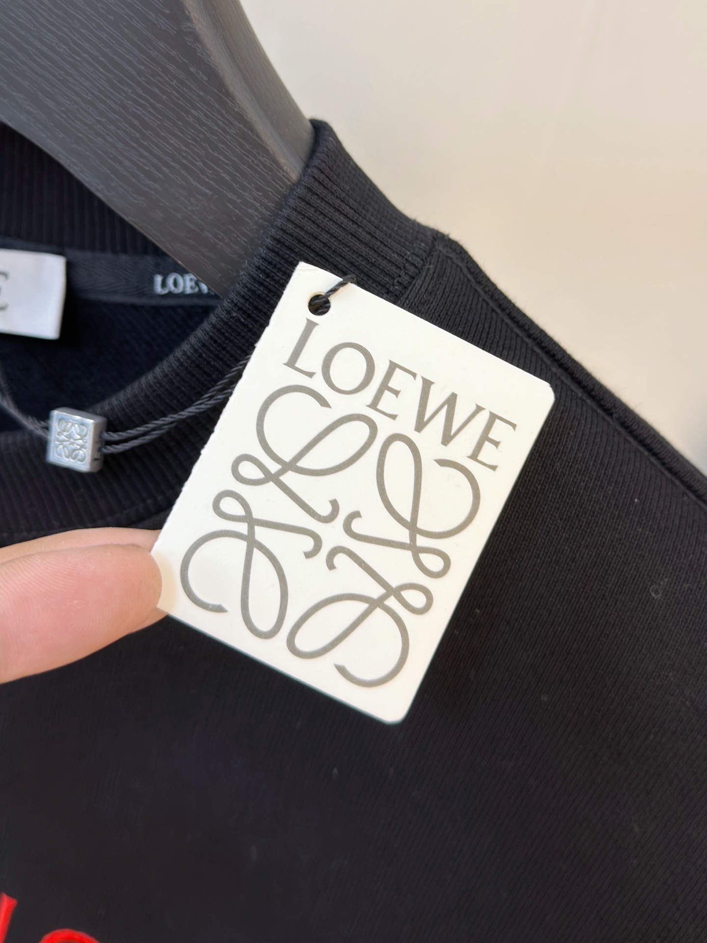 P罗意威25SS【新品】最新最顶级版本精美工艺圆领卫衣，最顶级的品质专柜原单套头衫，顶级制作工艺进口面料