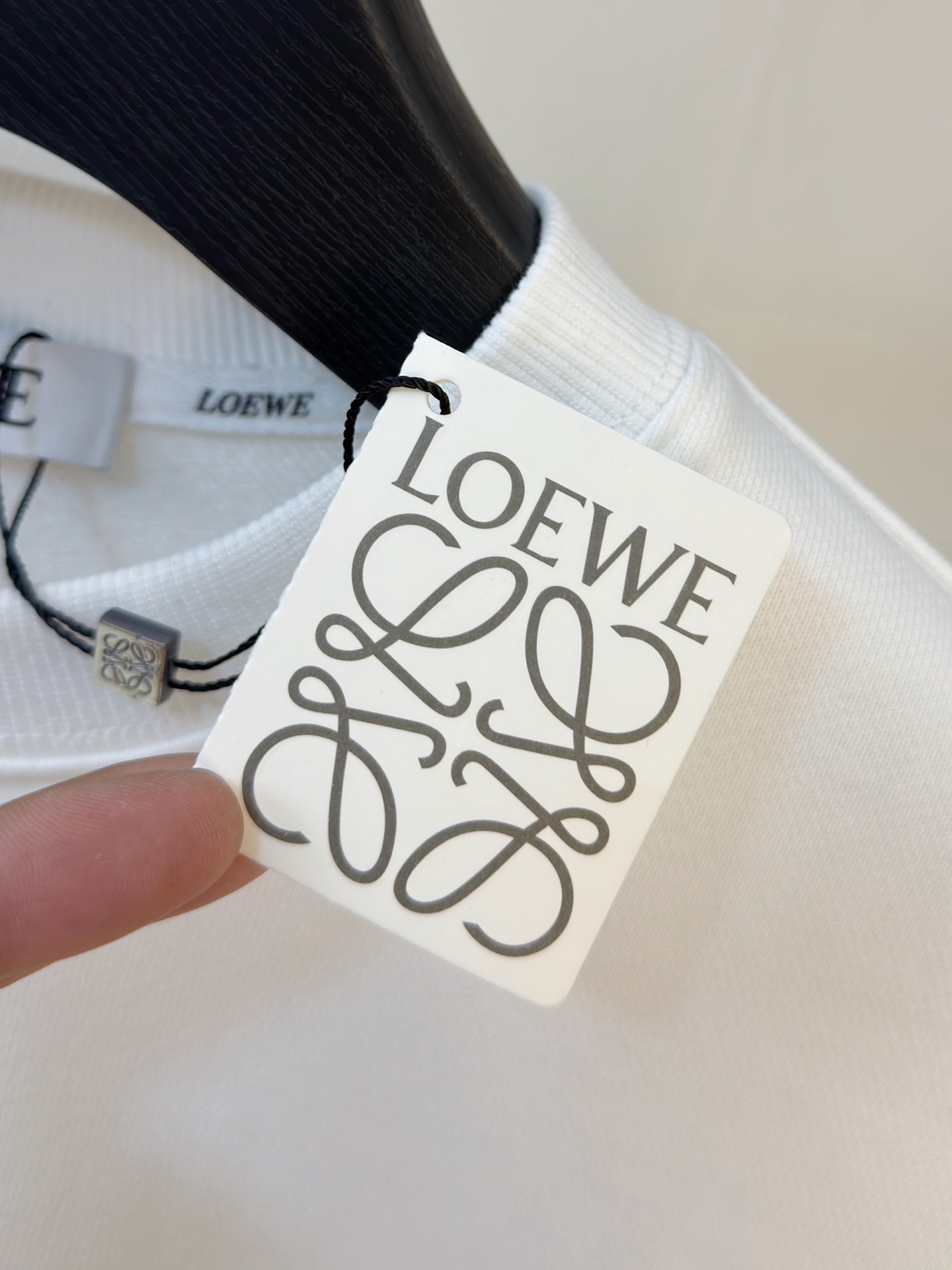 P罗意威25SS【新品】最新最顶级版本精美工艺圆领卫衣，最顶级的品质专柜原单套头衫，顶级制作工艺进口面料