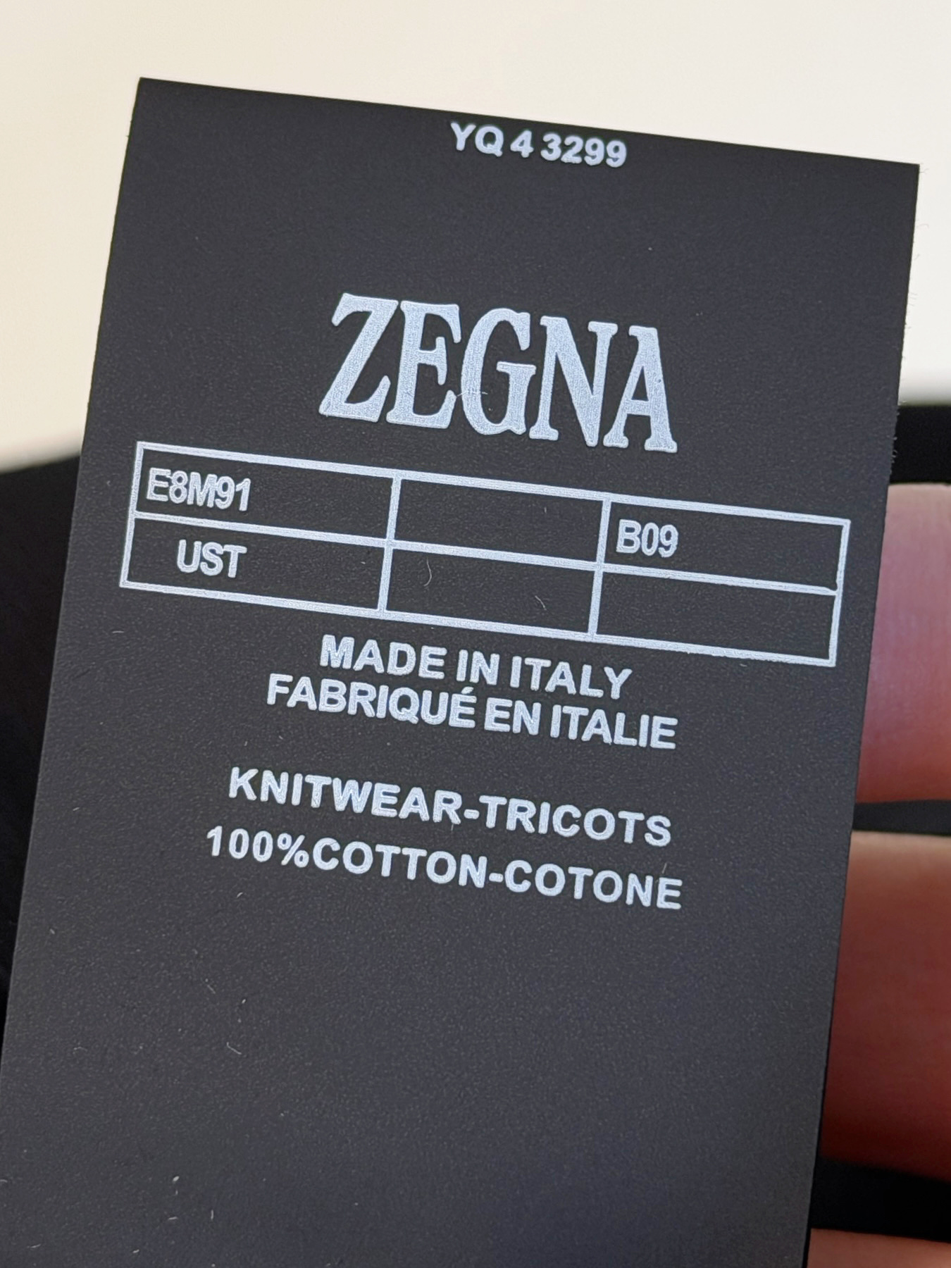 P杰尼亚25SS【新品】最新最顶级版本精美工艺圆领卫衣，最顶级的品质专柜原单套头衫，顶级制作工艺进口面料