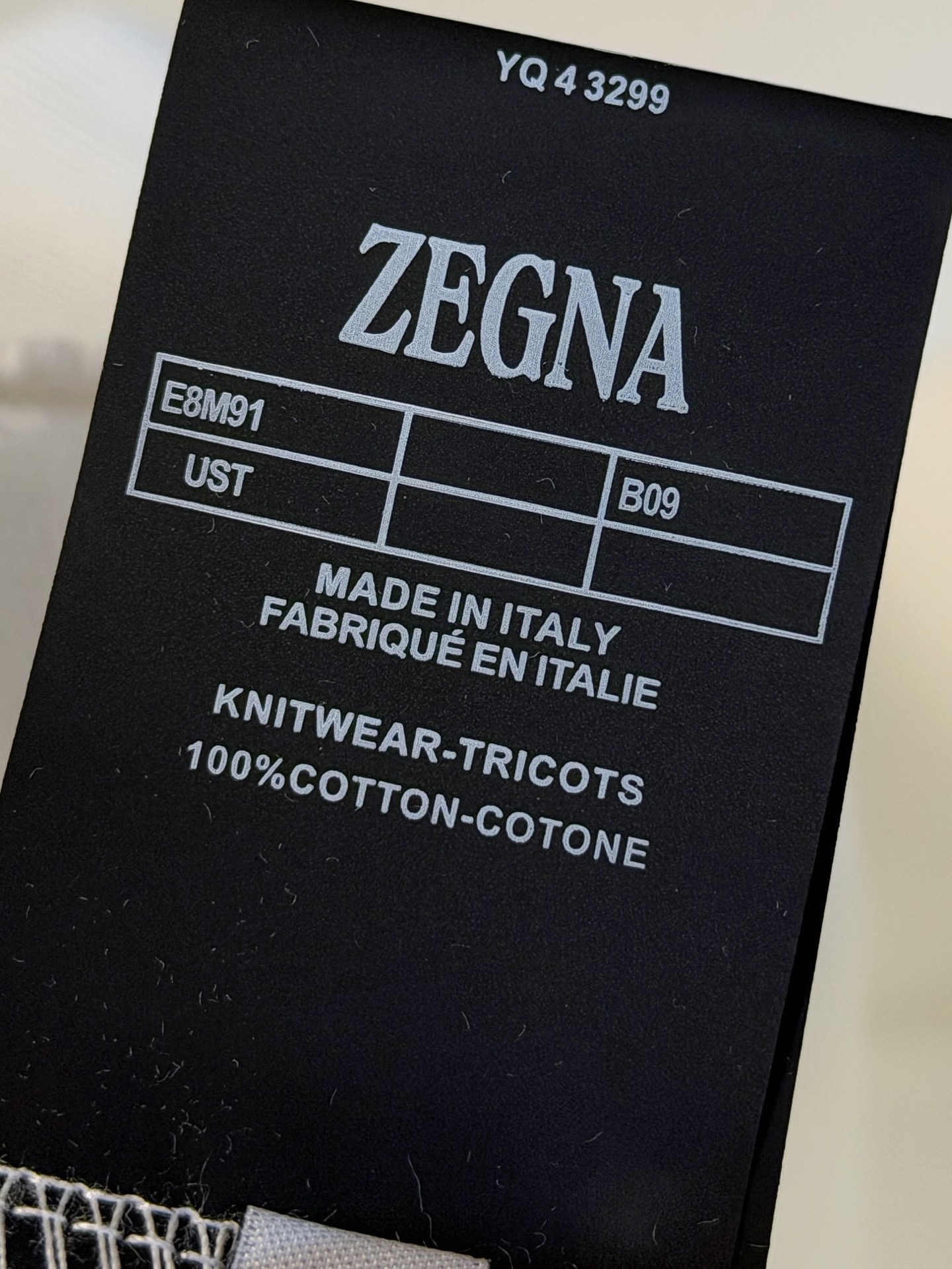 P杰尼亚25SS【新品】最新最顶级版本精美工艺圆领卫衣，最顶级的品质专柜原单套头衫，顶级制作工艺进口面料