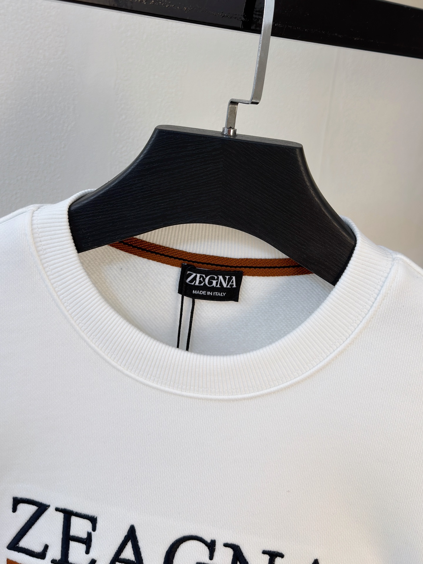 P杰尼亚25SS【新品】最新最顶级版本精美工艺圆领卫衣，最顶级的品质专柜原单套头衫，顶级制作工艺进口面料