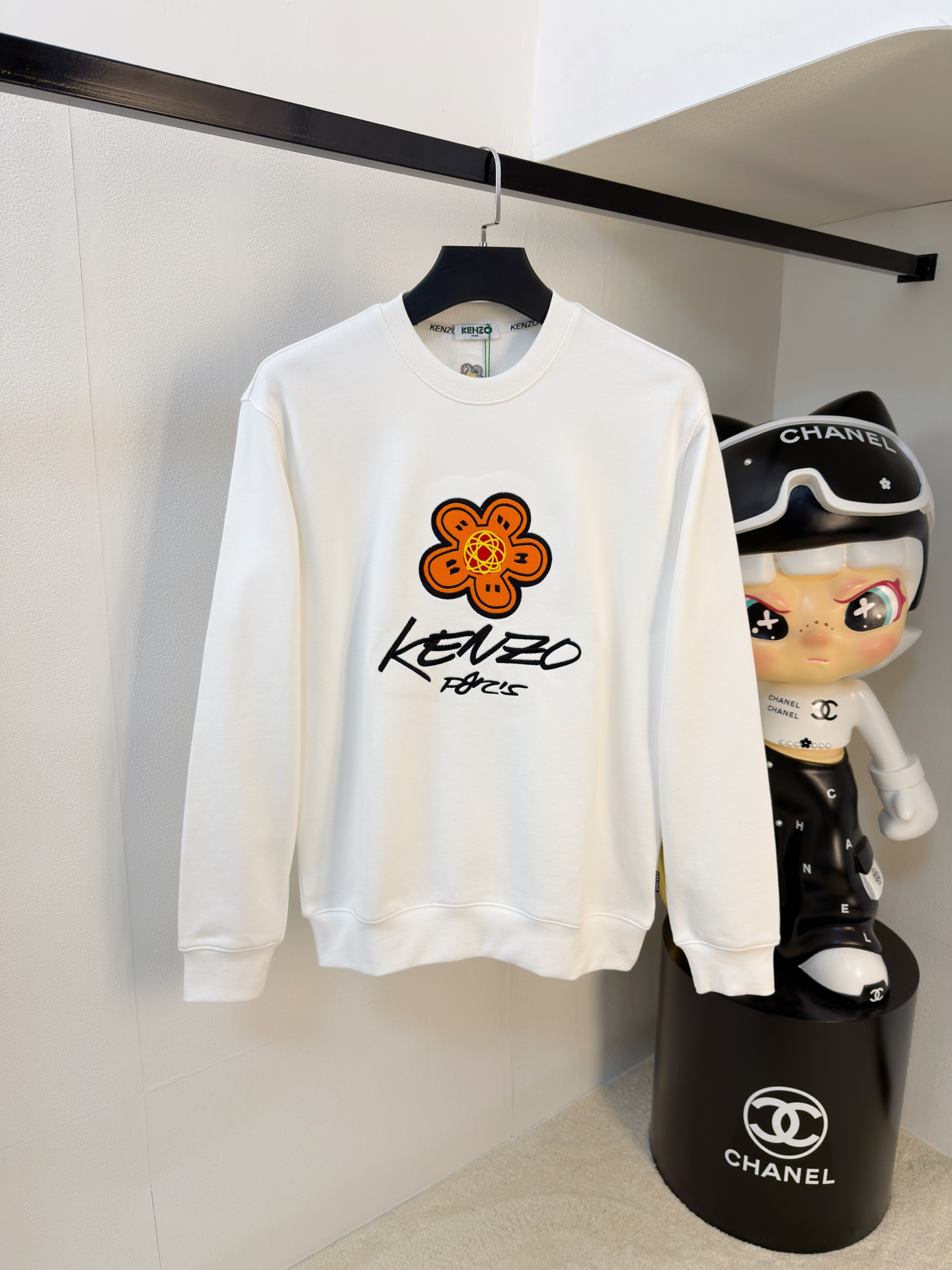 Pkenzo 25SS【新品】最新最顶级版本精美工艺圆领卫衣，最顶级的品质专柜原单套头衫，顶级制作工艺进