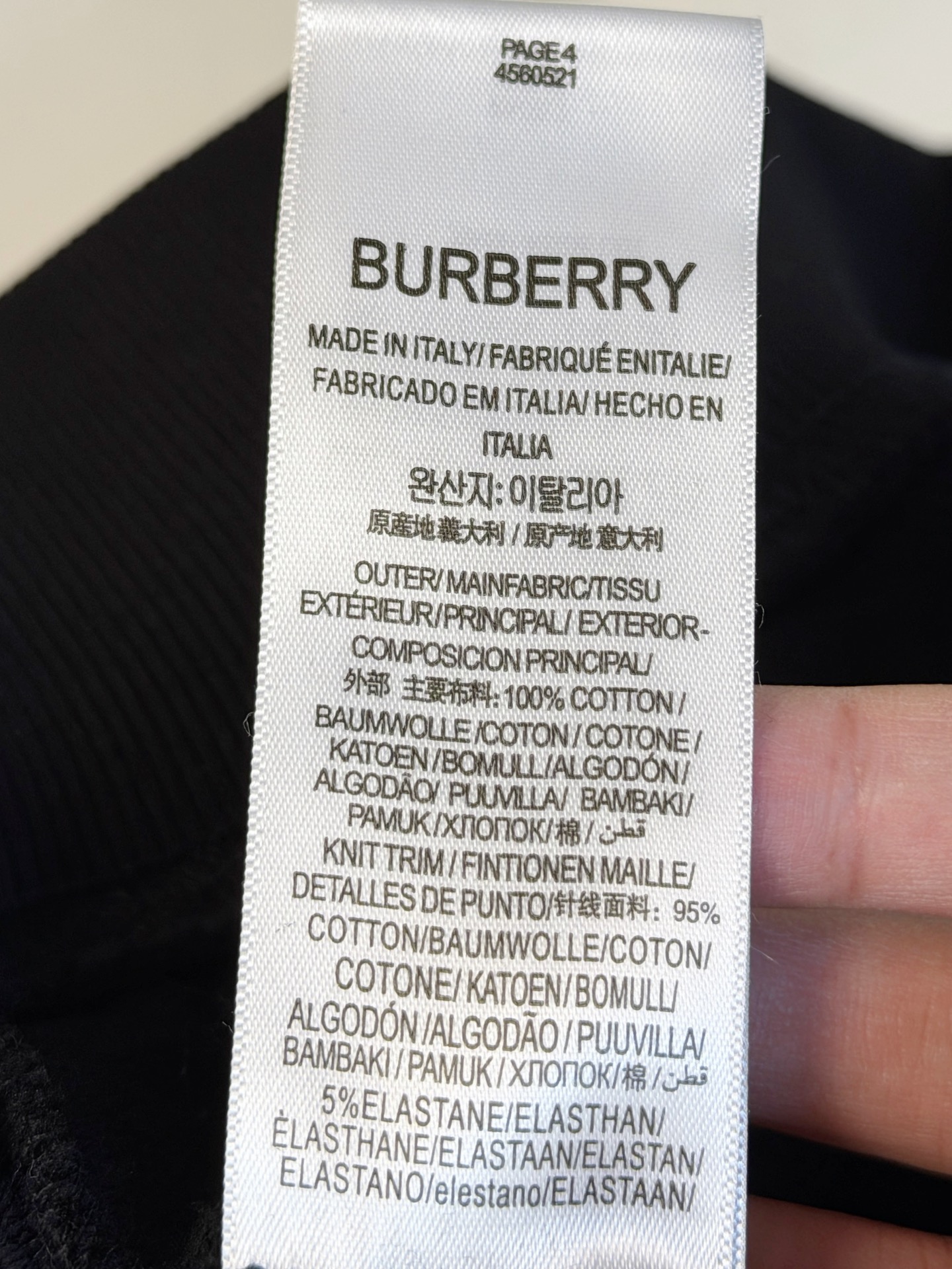 P巴宝莉25SS【新品】最新最顶级版本精美工艺圆领卫衣，最顶级的品质专柜原单套头衫，顶级制作工艺进口面料