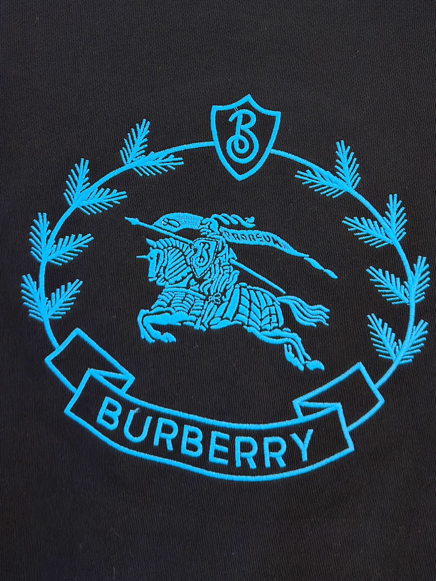 P巴宝莉25SS【新品】最新最顶级版本精美工艺圆领卫衣，最顶级的品质专柜原单套头衫，顶级制作工艺进口面料