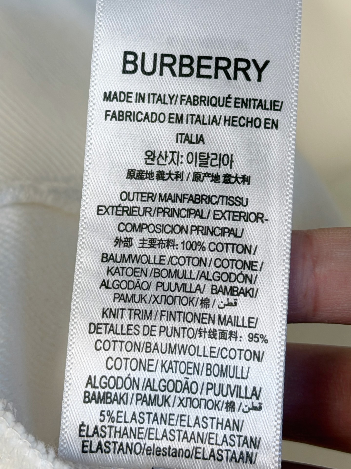 P巴宝莉25SS【新品】最新最顶级版本精美工艺圆领卫衣，最顶级的品质专柜原单套头衫，顶级制作工艺进口面料