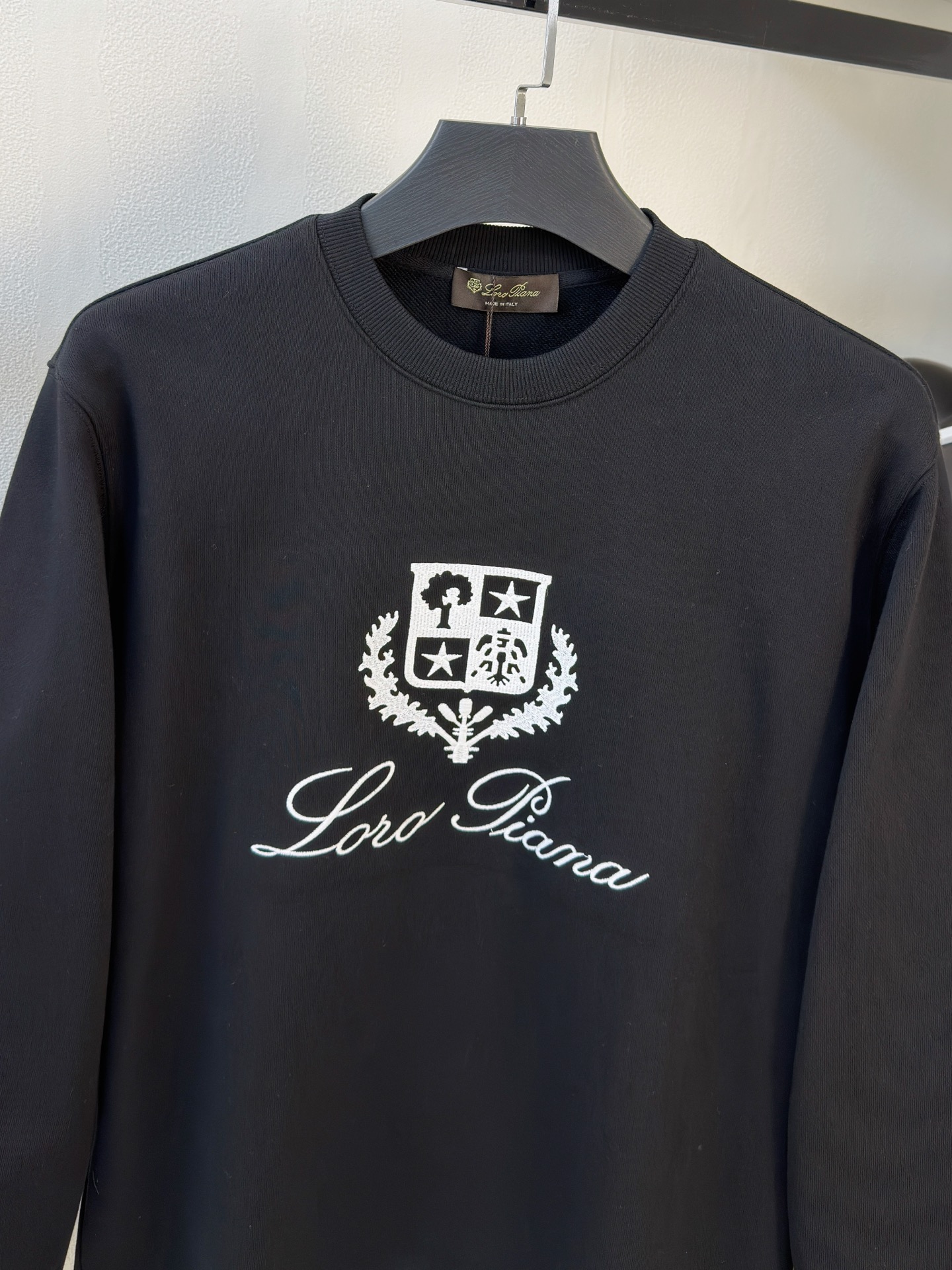 PLSS【新品】最新最顶级版本精美工艺圆领卫衣，最顶级的品质专柜原单套头衫，顶级制作工艺进口面料，专柜品