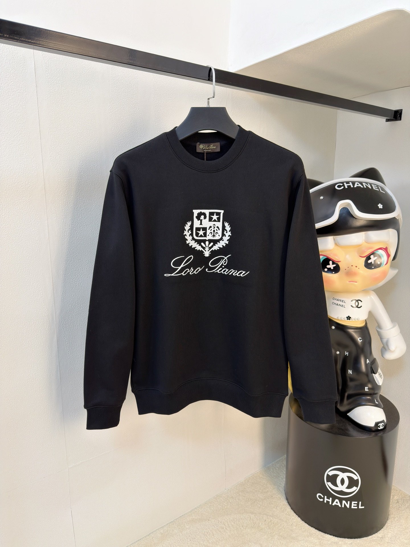 PLSS【新品】最新最顶级版本精美工艺圆领卫衣，最顶级的品质专柜原单套头衫，顶级制作工艺进口面料，专柜品