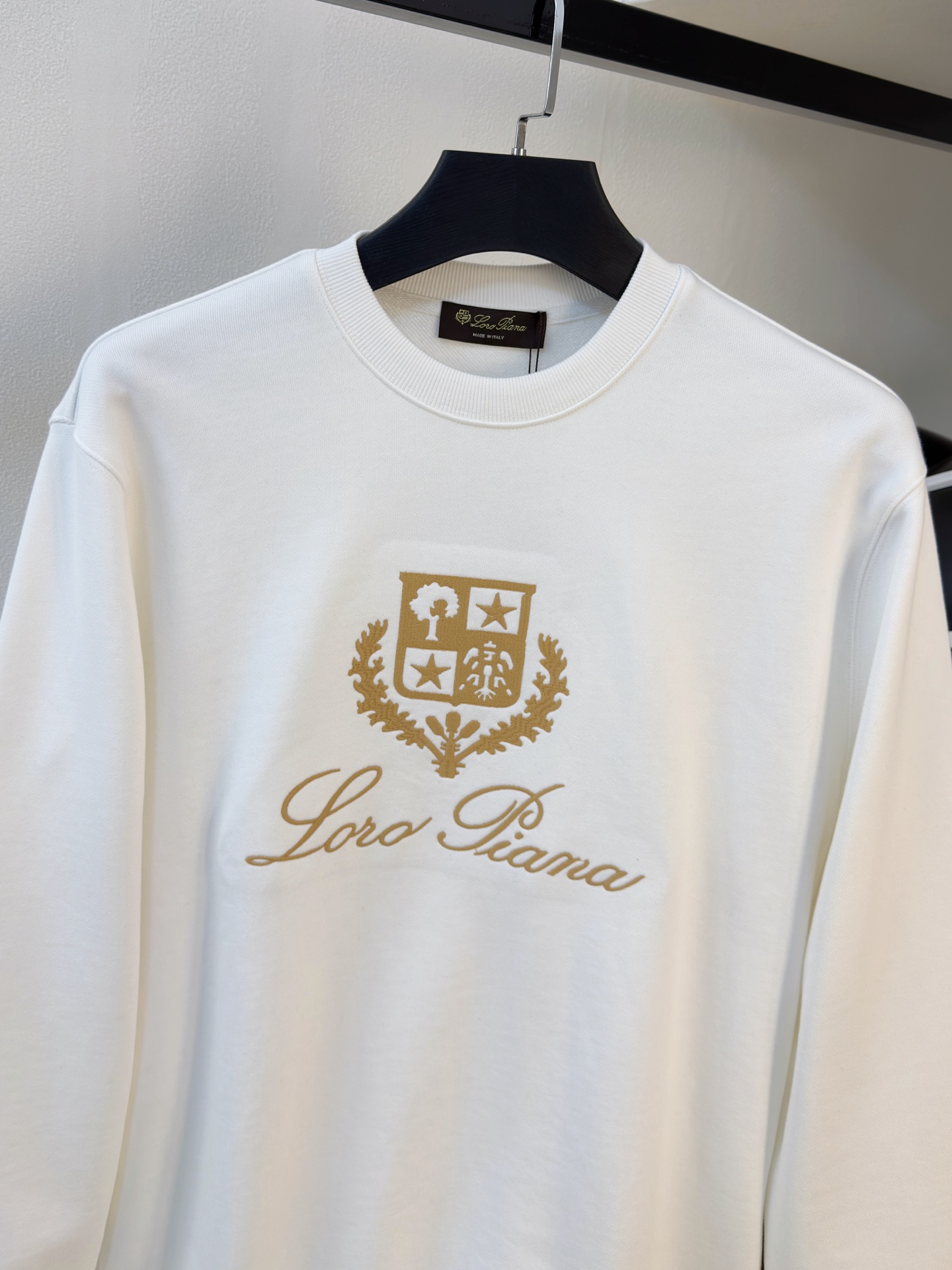 PLSS【新品】最新最顶级版本精美工艺圆领卫衣，最顶级的品质专柜原单套头衫，顶级制作工艺进口面料，专柜品