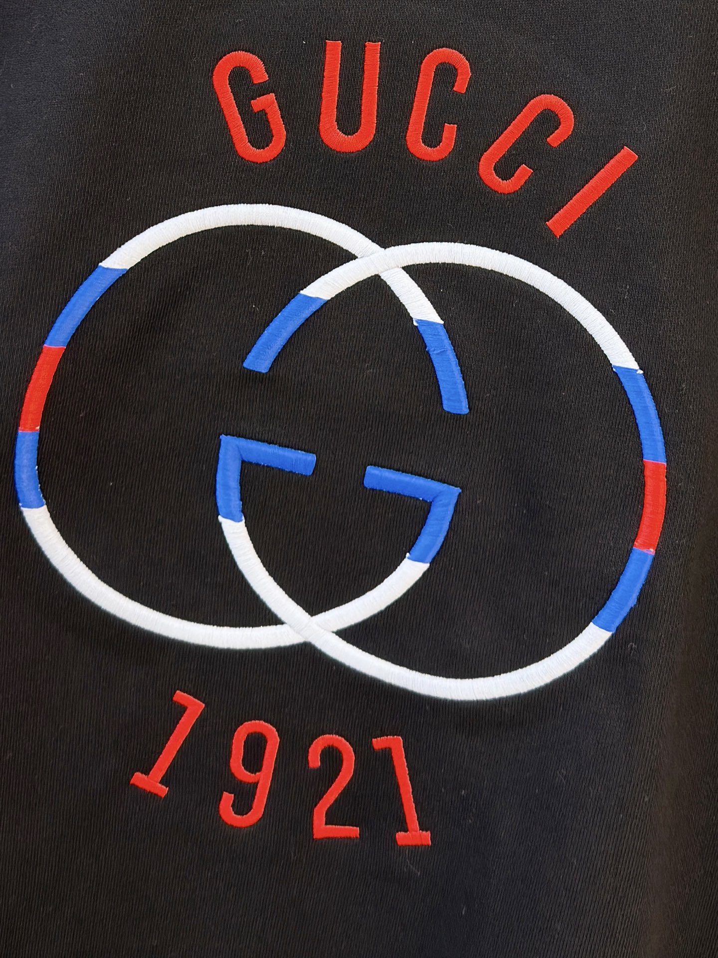 P古驰25SS【新品】最新最顶级版本精美工艺圆领卫衣，最顶级的品质专柜原单套头衫，顶级制作工艺进口面料，