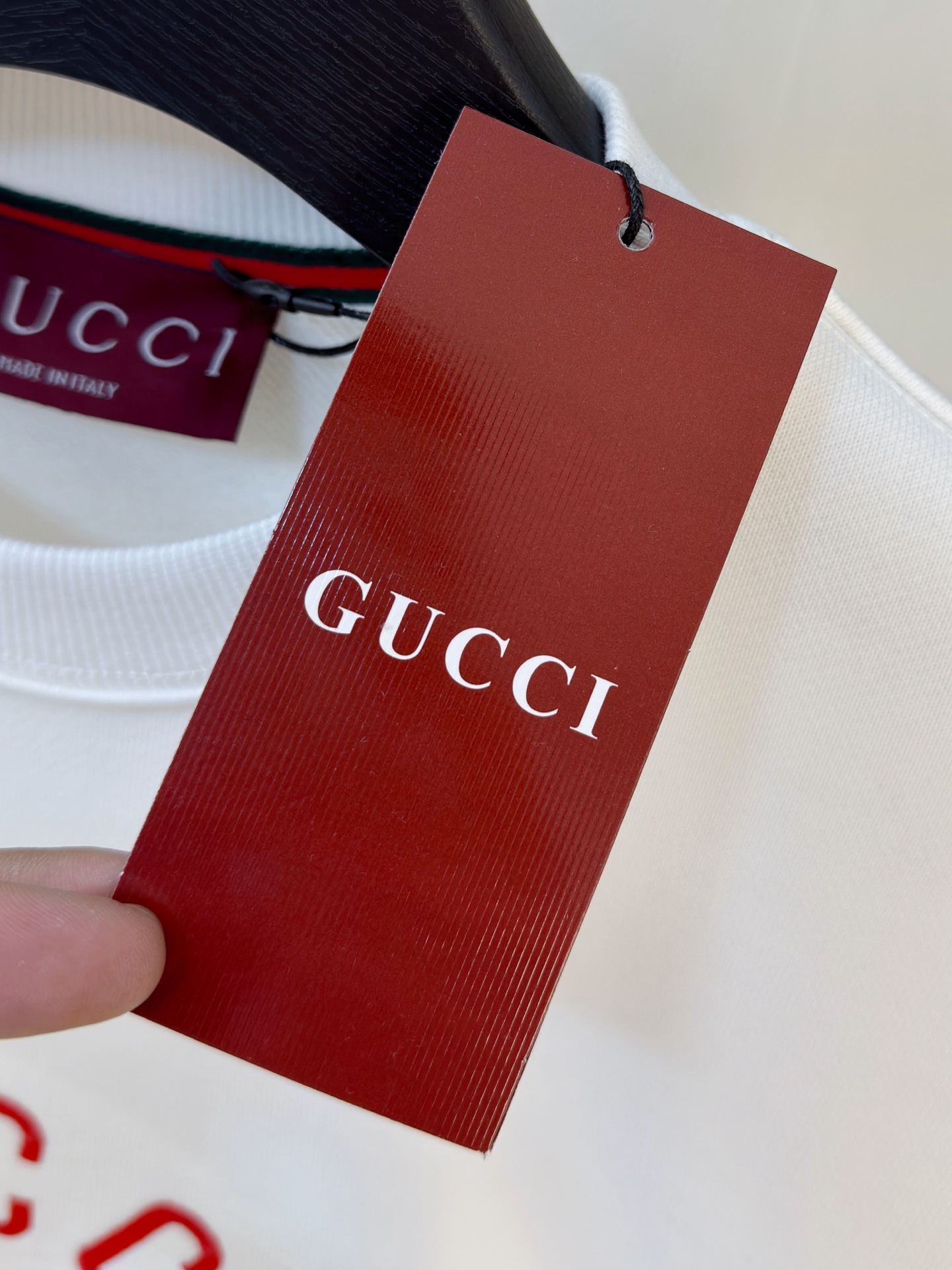 P古驰25SS【新品】最新最顶级版本精美工艺圆领卫衣，最顶级的品质专柜原单套头衫，顶级制作工艺进口面料，