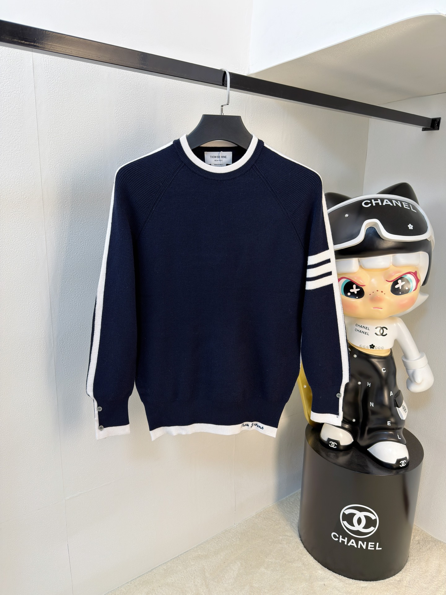 PTB 2025【新品】秋冬新款针织羊毛衫 高品质意大利进口羊毛混纺面料，高密度针织，时尚百搭毛衣，帅气