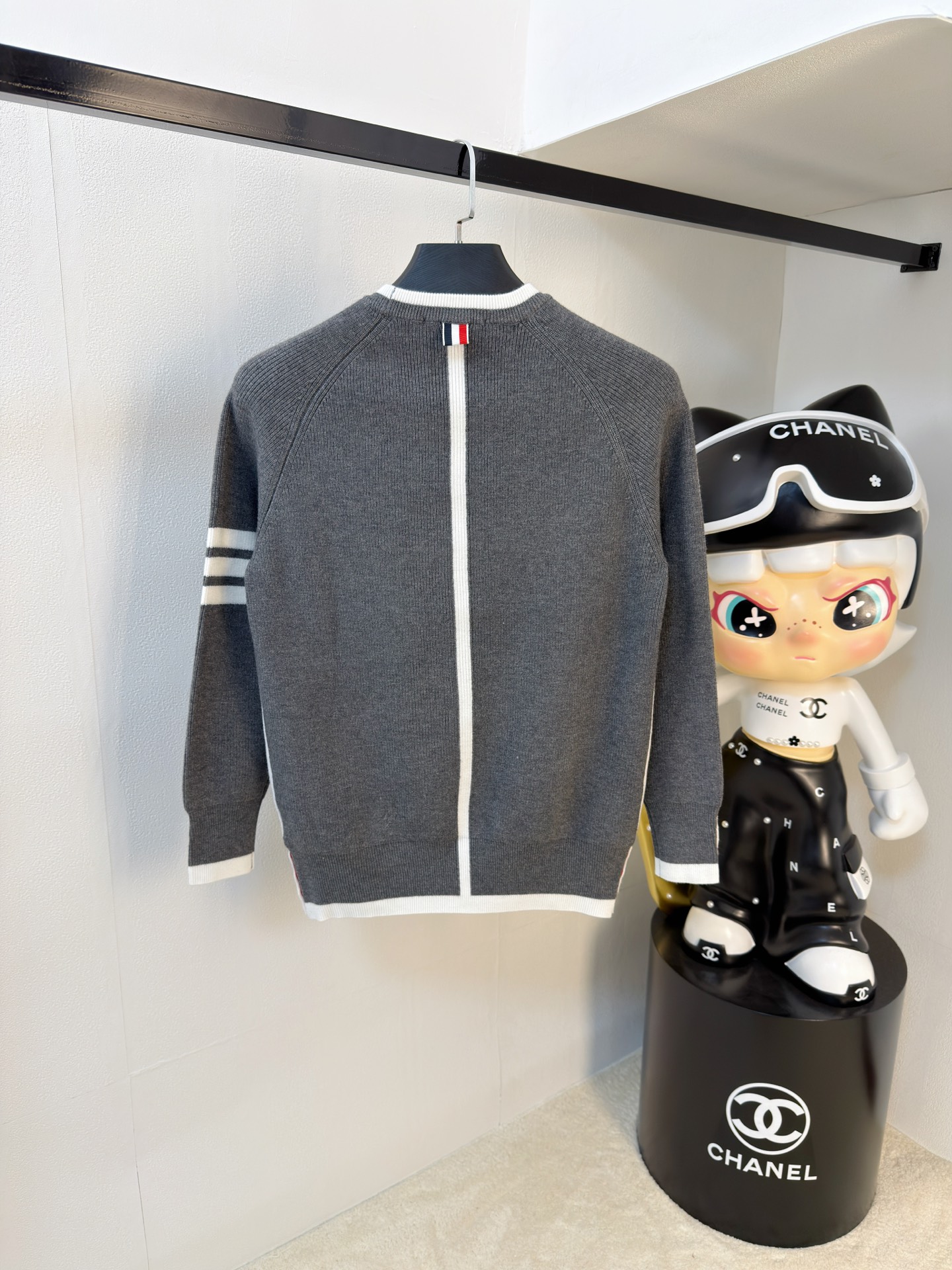 PTB 2025【新品】秋冬新款针织羊毛衫 高品质意大利进口羊毛混纺面料，高密度针织，时尚百搭毛衣，帅气