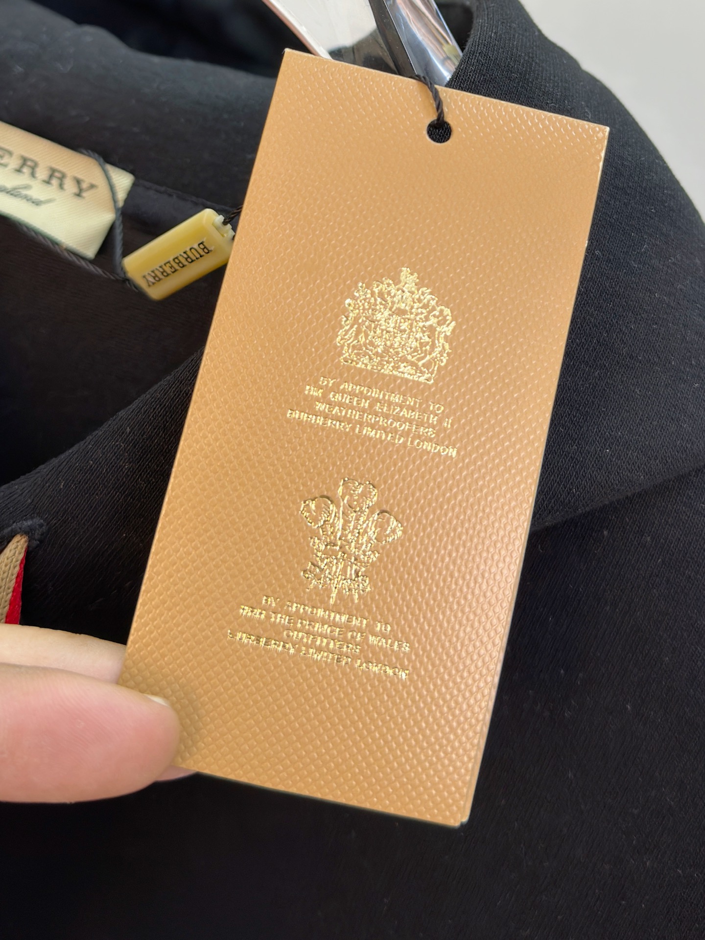 🌾巴宝莉25SS【新品】最新最顶级版本精美工艺连帽卫衣，最顶级的品质专柜原单套头衫，顶级制作工艺进口面料