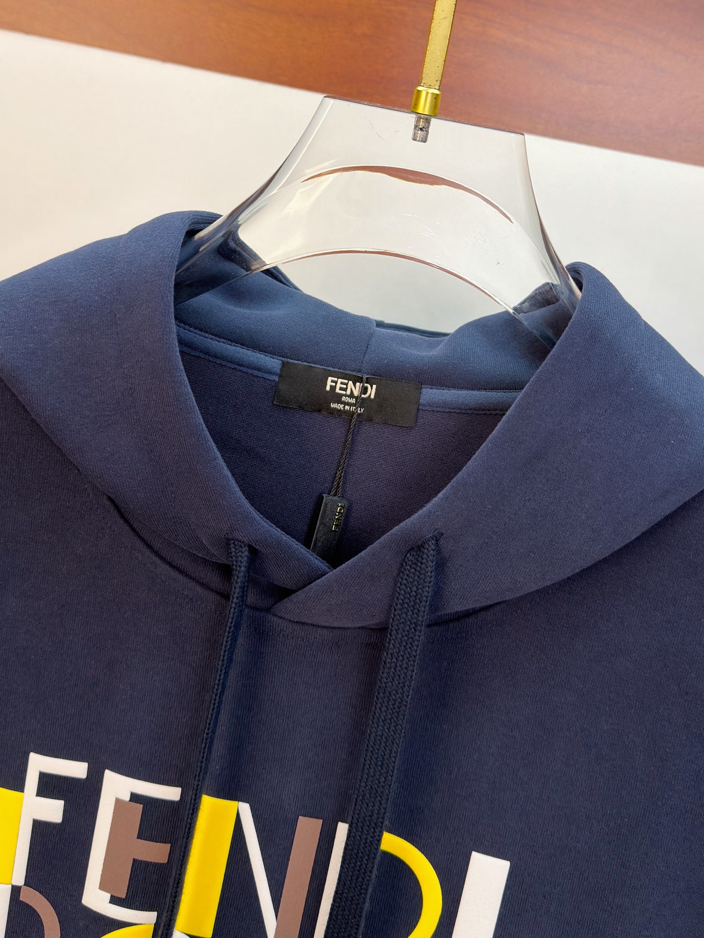 🌾芬迪25SS【新品】最新最顶级版本精美工艺连帽卫衣，最顶级的品质专柜原单套头衫，顶级制作工艺进口面料，