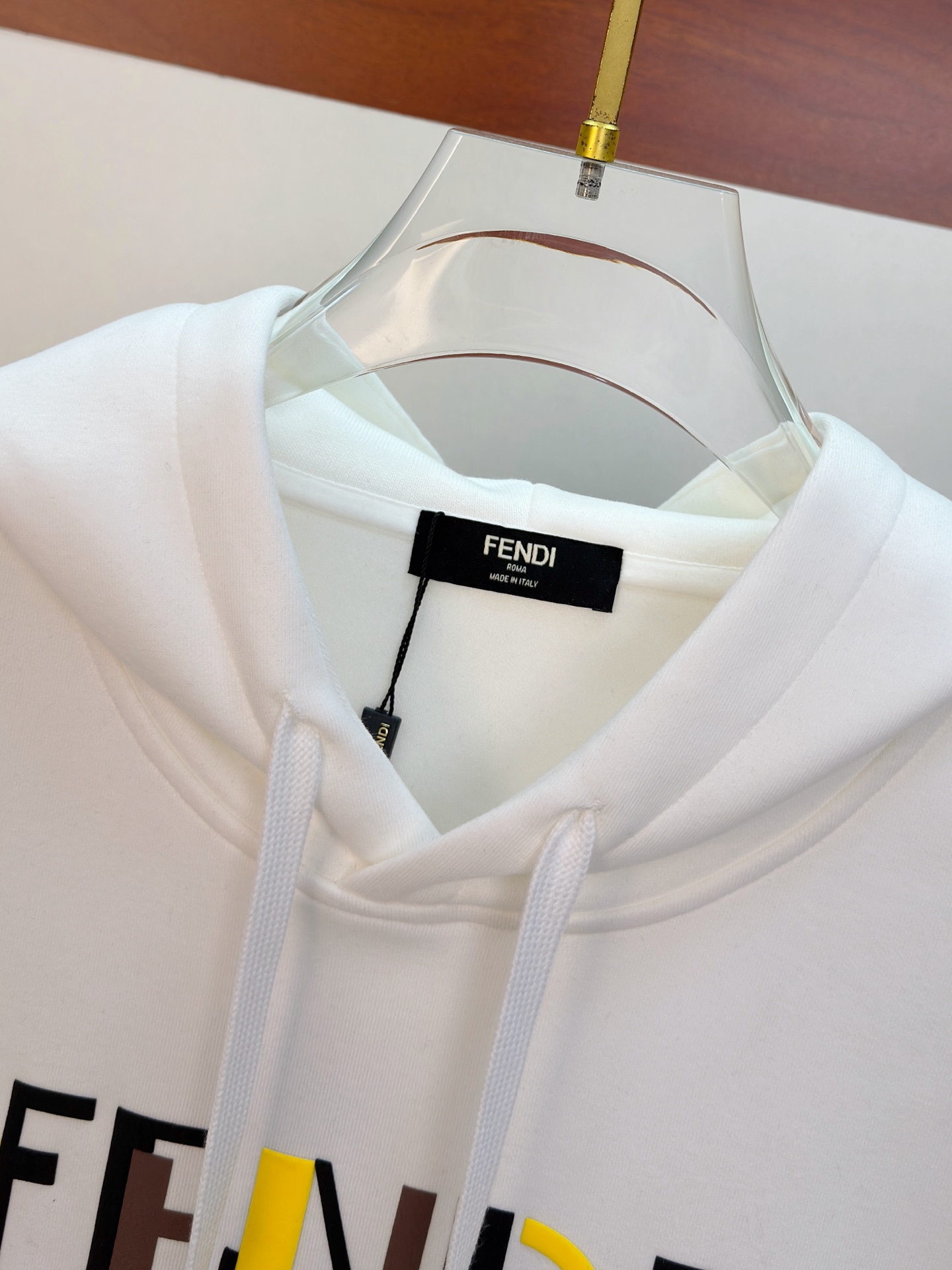 🌾芬迪25SS【新品】最新最顶级版本精美工艺连帽卫衣，最顶级的品质专柜原单套头衫，顶级制作工艺进口面料，