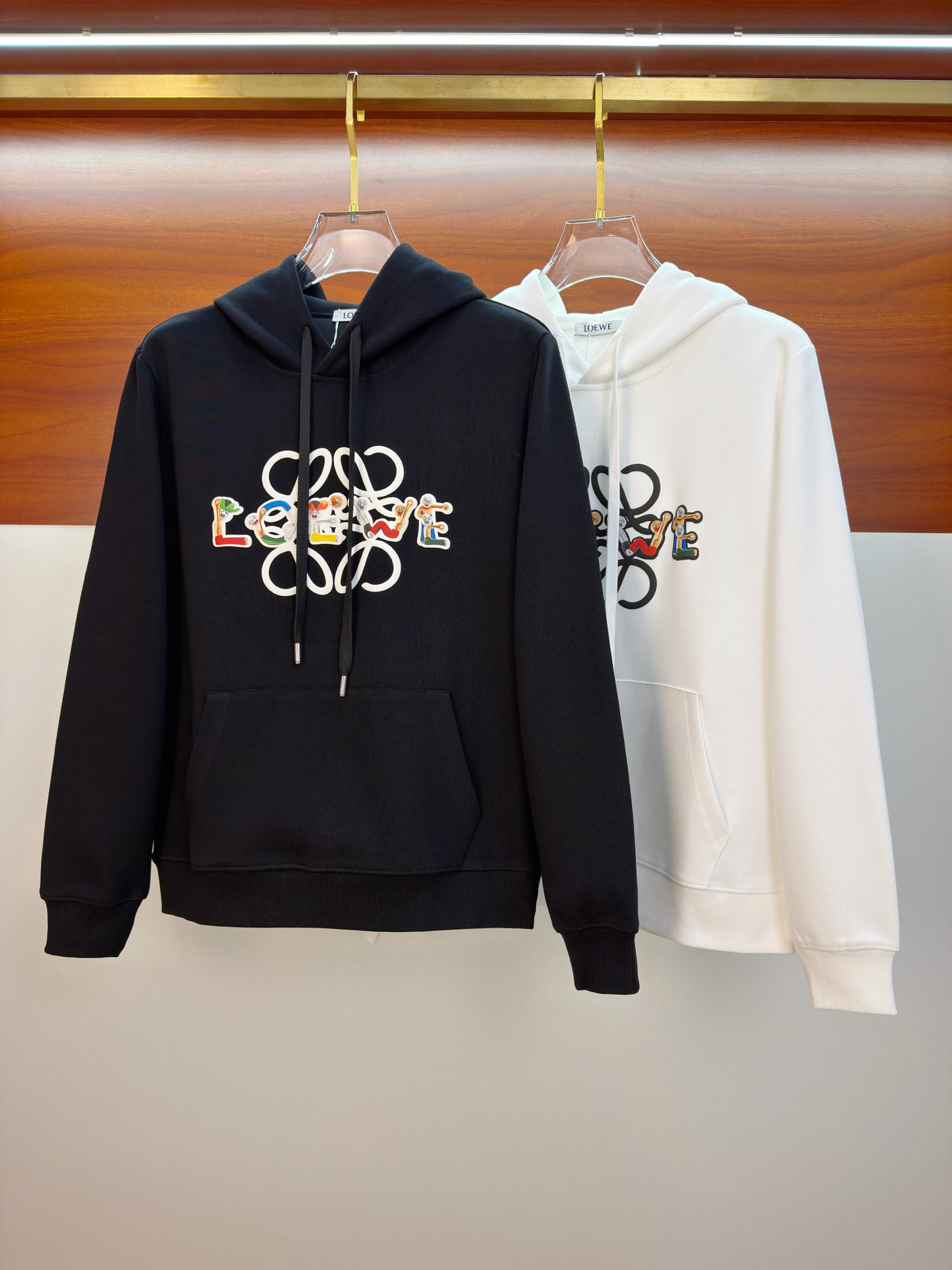 🌾罗意威25SS【新品】最新最顶级版本精美工艺连帽卫衣，最顶级的品质专柜原单套头衫，顶级制作工艺进口面料