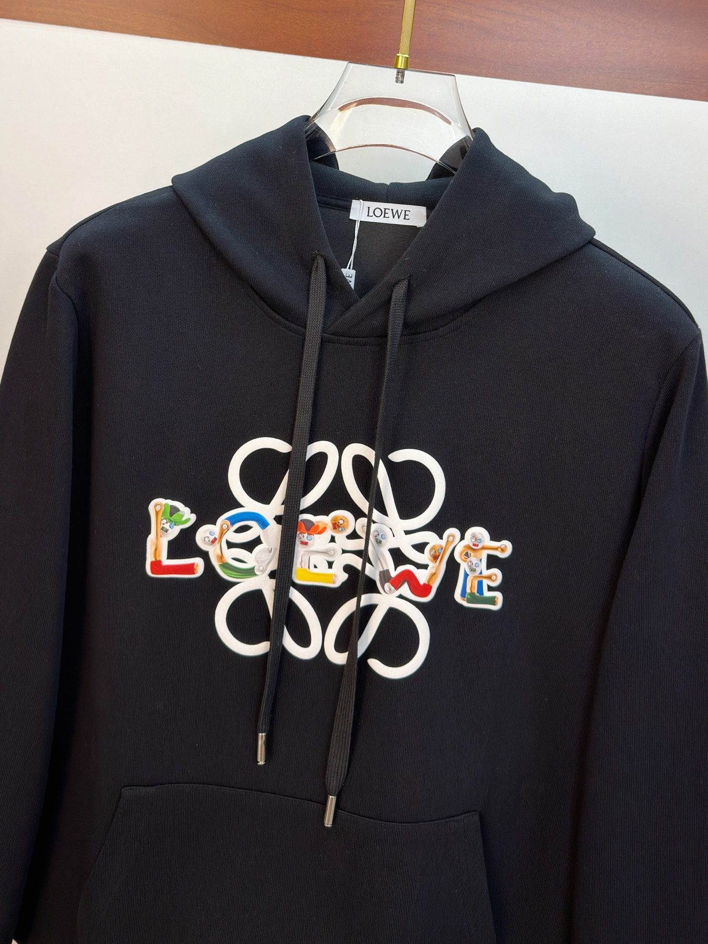 🌾罗意威25SS【新品】最新最顶级版本精美工艺连帽卫衣，最顶级的品质专柜原单套头衫，顶级制作工艺进口面料