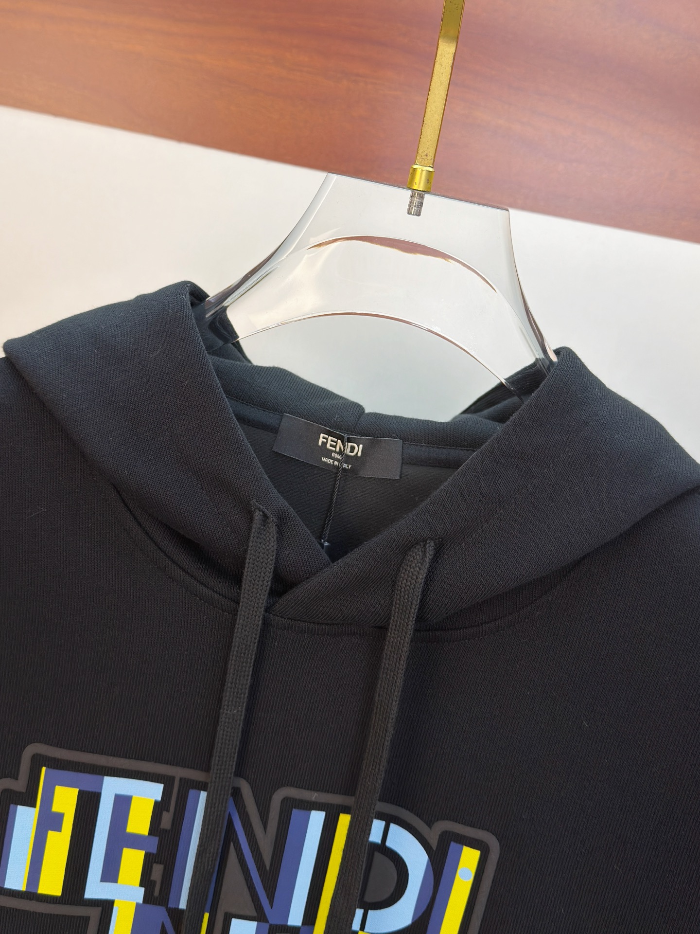 🌾芬迪25SS【新品】最新最顶级版本精美工艺连帽卫衣，最顶级的品质专柜原单套头衫，顶级制作工艺进口面料，