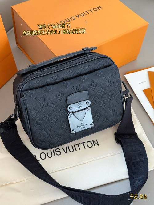 Louis Vuitton S-lock Bolso Bandolera de Cuero para Hombre - Elegante y Duradero 15 Louis Vuitton S-lock Bolso Bandolera de Cuero para Hombre – Elegante y Duradero