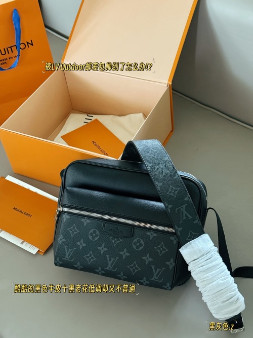 Louis Vuitton Outdoor Messenger Bag Coated Canvas - Stylish and Versatile 1 Louis Vuitton Outdoor Messenger Bag Coated Canvas - Stylish and Versatile