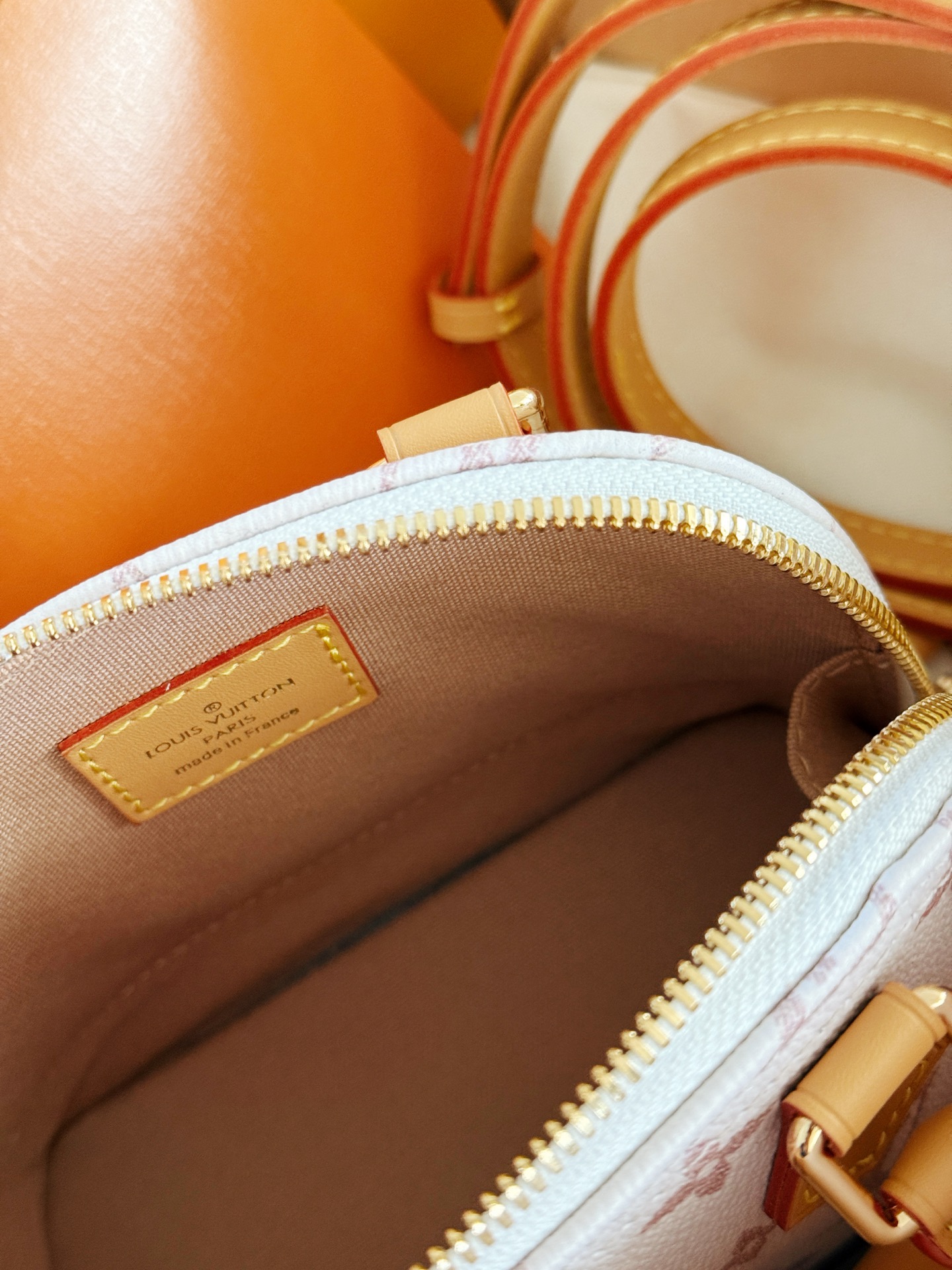Louis Vuitton Nano Alma Bolso de Concha Monograma Dune, 20 cm 9 i1749881127165 1656 0 7