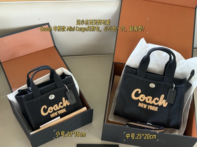 Coach Mini Cargo Tote Bag - Stylish and Compact, New 2024 Collection 1 Coach Mini Cargo Tote Bag - Stylish and Compact, New 2024 Collection
