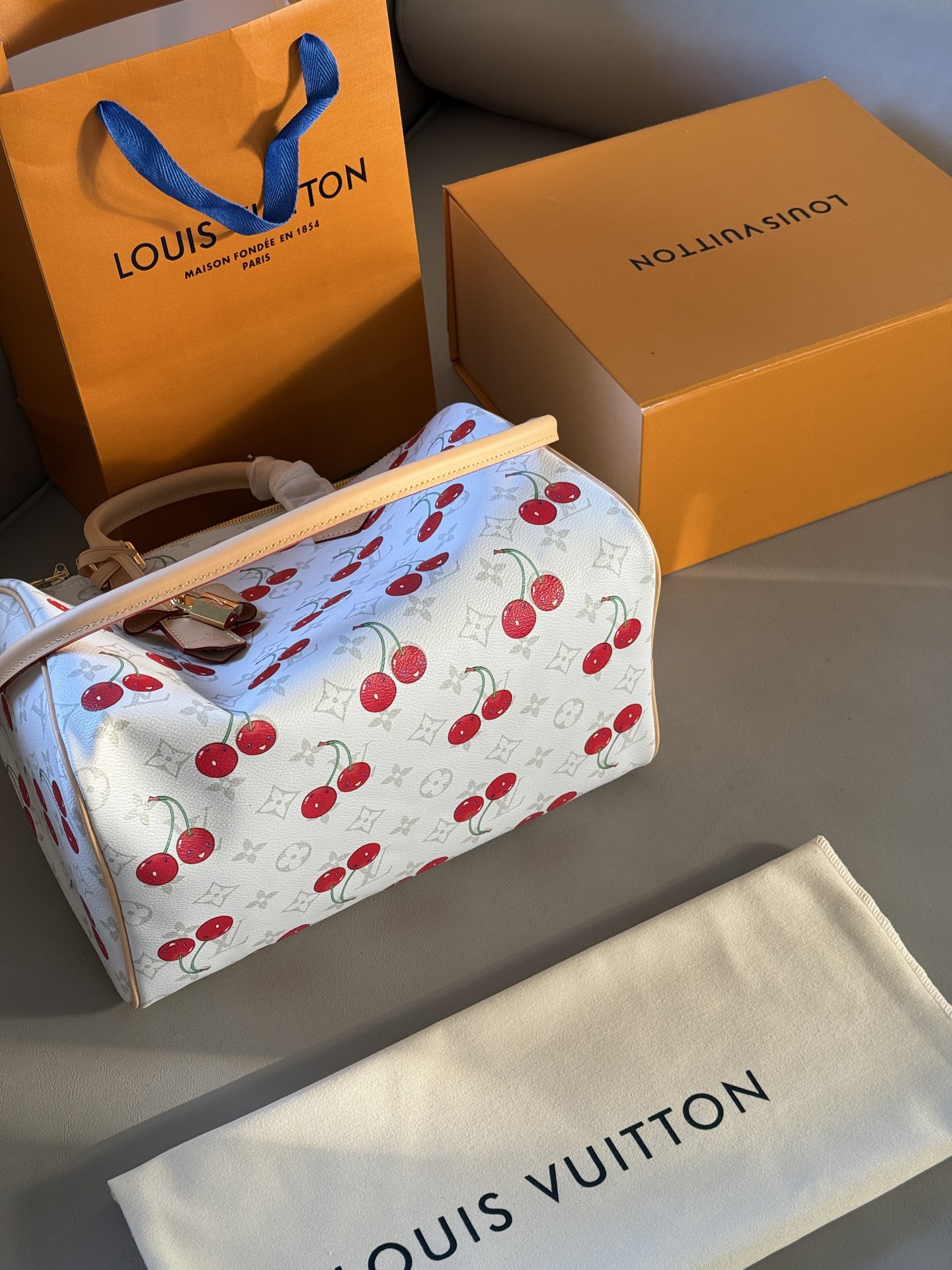 Louis Vuitton Speedy 30: Bolso Icónico con Diseño de Cerezas 10 i1754796896029 145 0 8