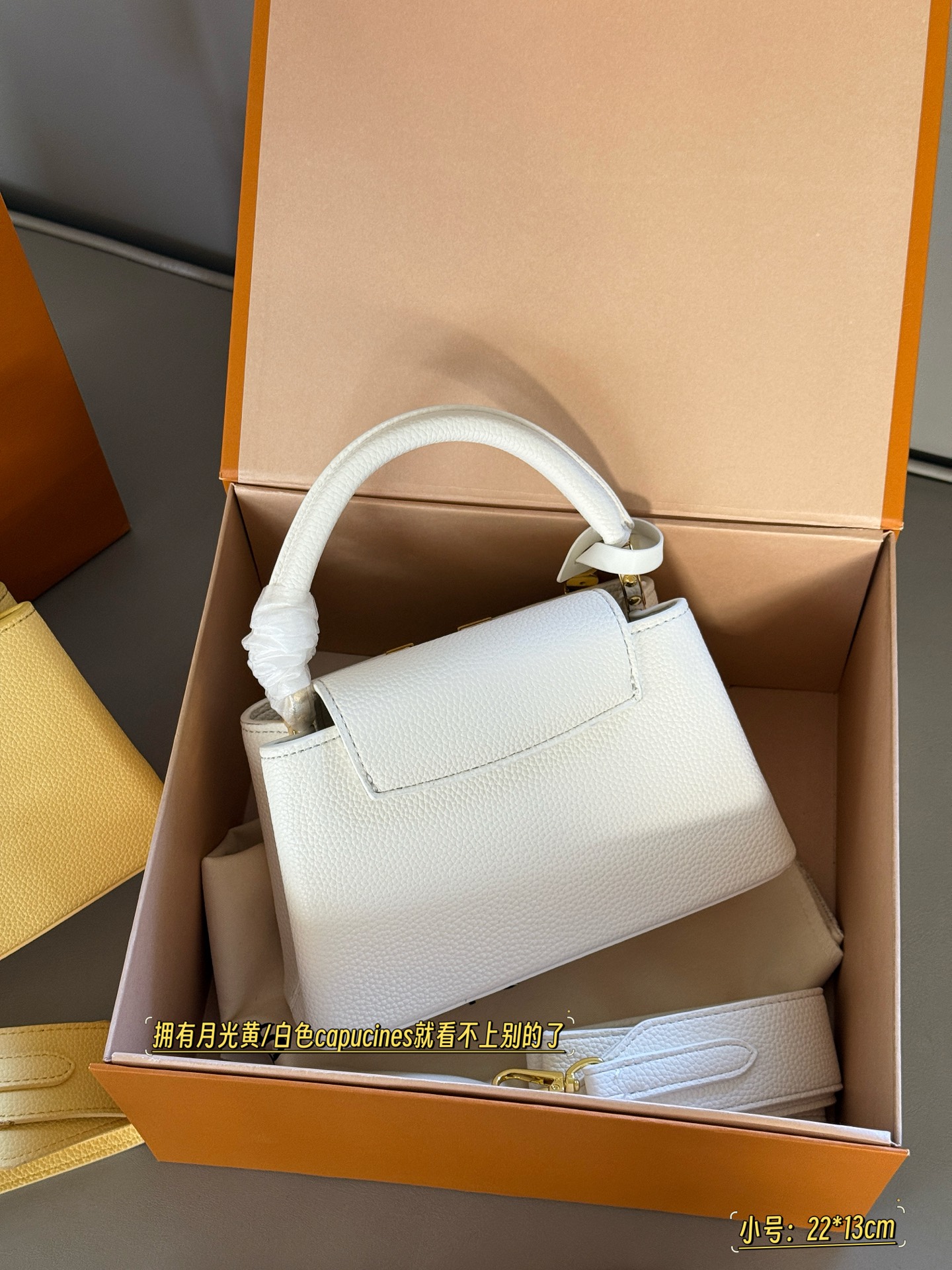 Bolso de mano Capucines de Louis Vuitton en piel Taurillon con textura 8 i1754973156716 9979 0 7