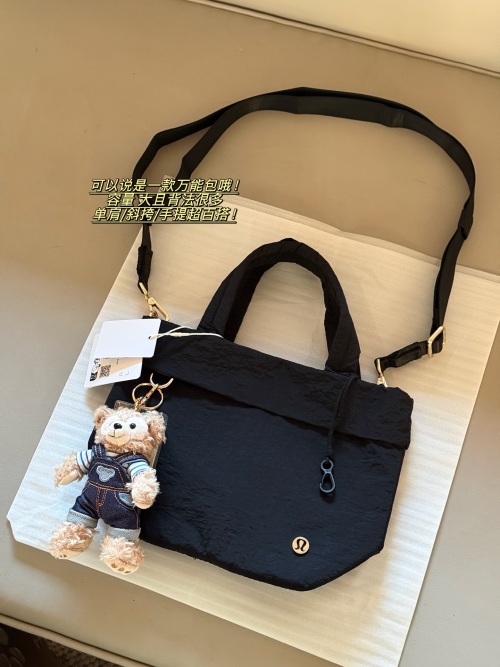 Lululemon Black City Adventurer Micro Tote Bag with Adjustable Strap 1 Lululemon Black City Adventurer Micro Tote Bag with Adjustable Strap