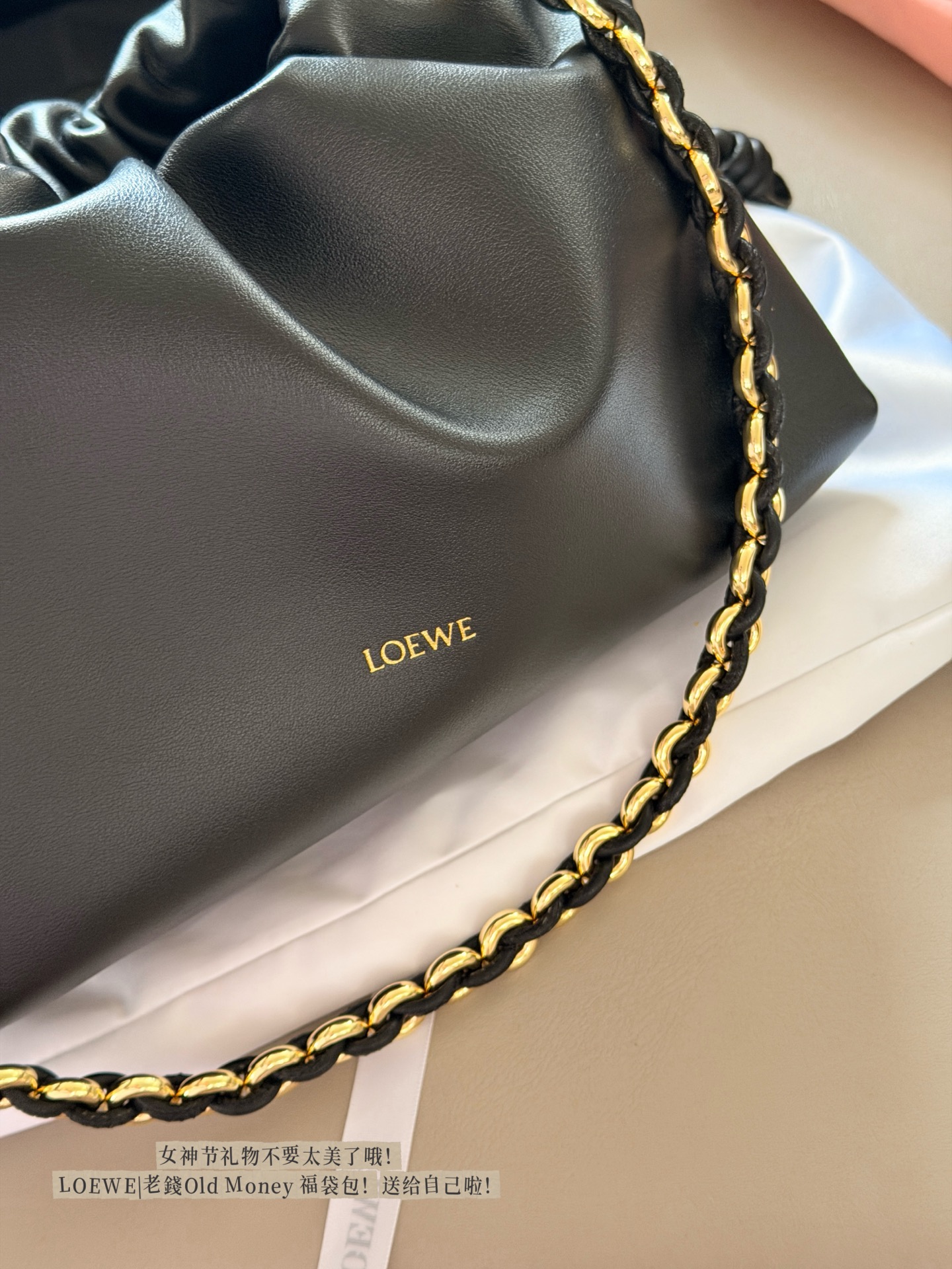 LOEWE taske Leveres med æske: okselæder — photo 7