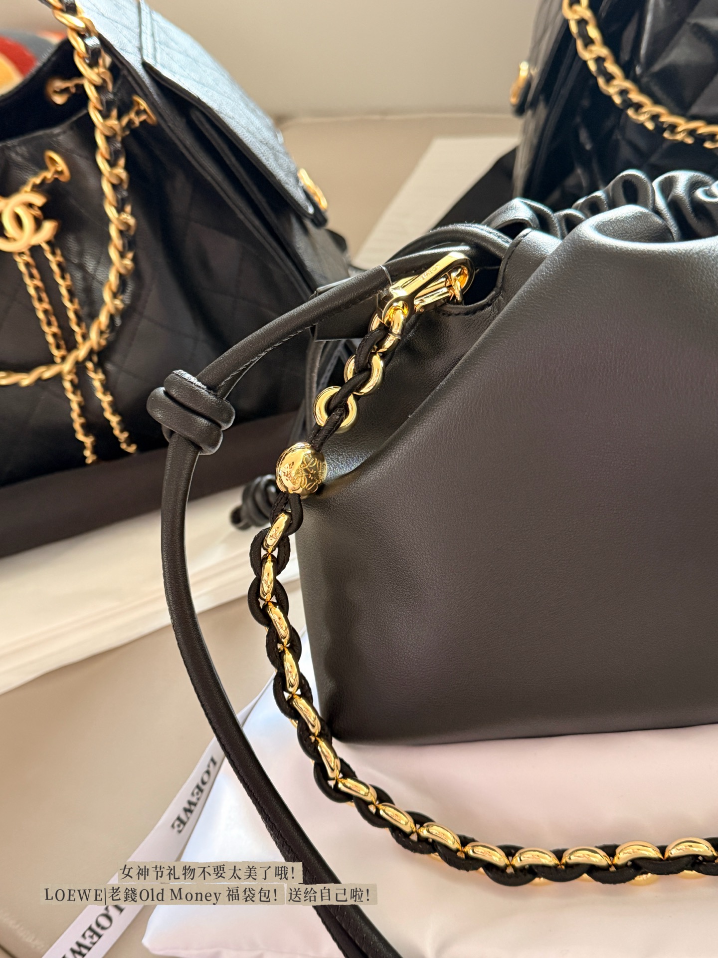 LOEWE taske Leveres med æske: okselæder — photo 5