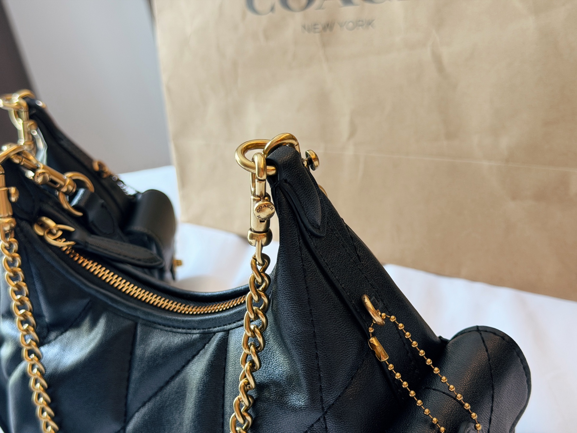 Sac COACH Fil à broder avec boîte — photo 4
