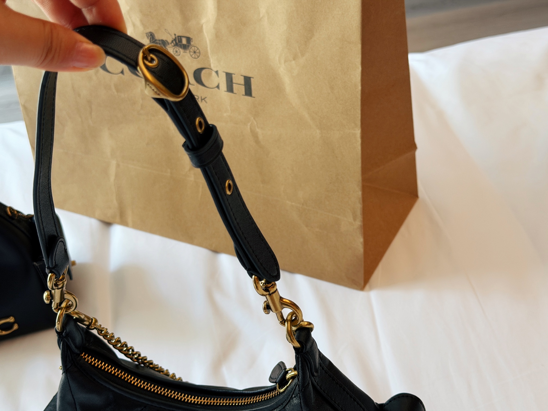 Sac COACH Fil à broder avec boîte — photo 7
