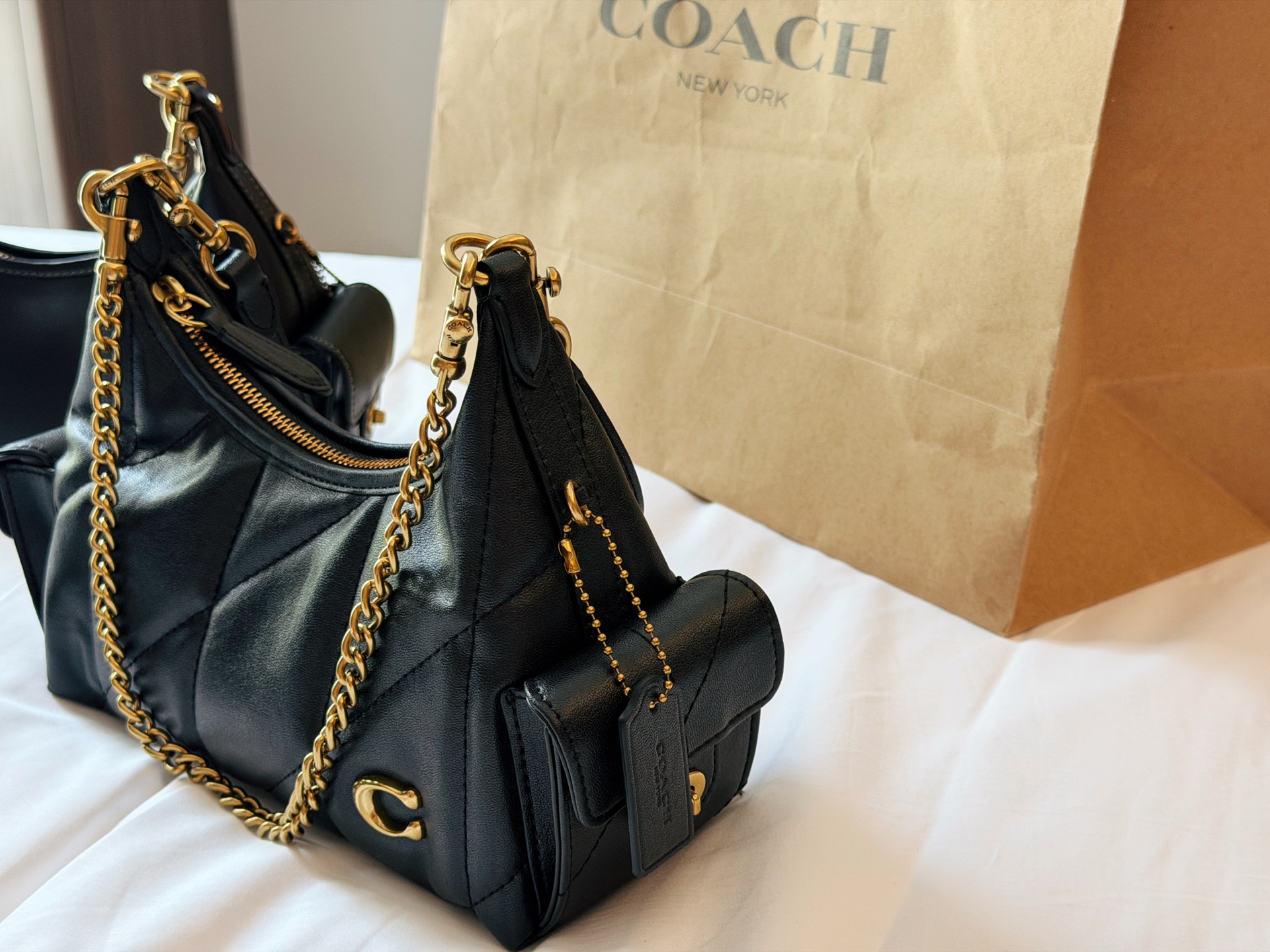 Sac COACH Fil à broder avec boîte — photo 3