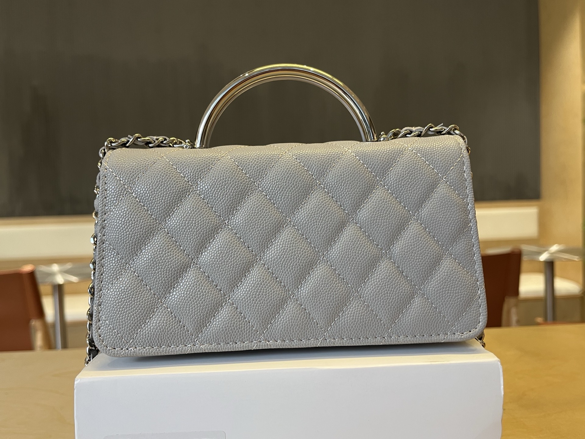 Chanel 25A Handle WOC Caviar Leather Bag,19cm-Carry it as a Clutch or Shoulder Bag 5 i1744112787707 4240 0 3