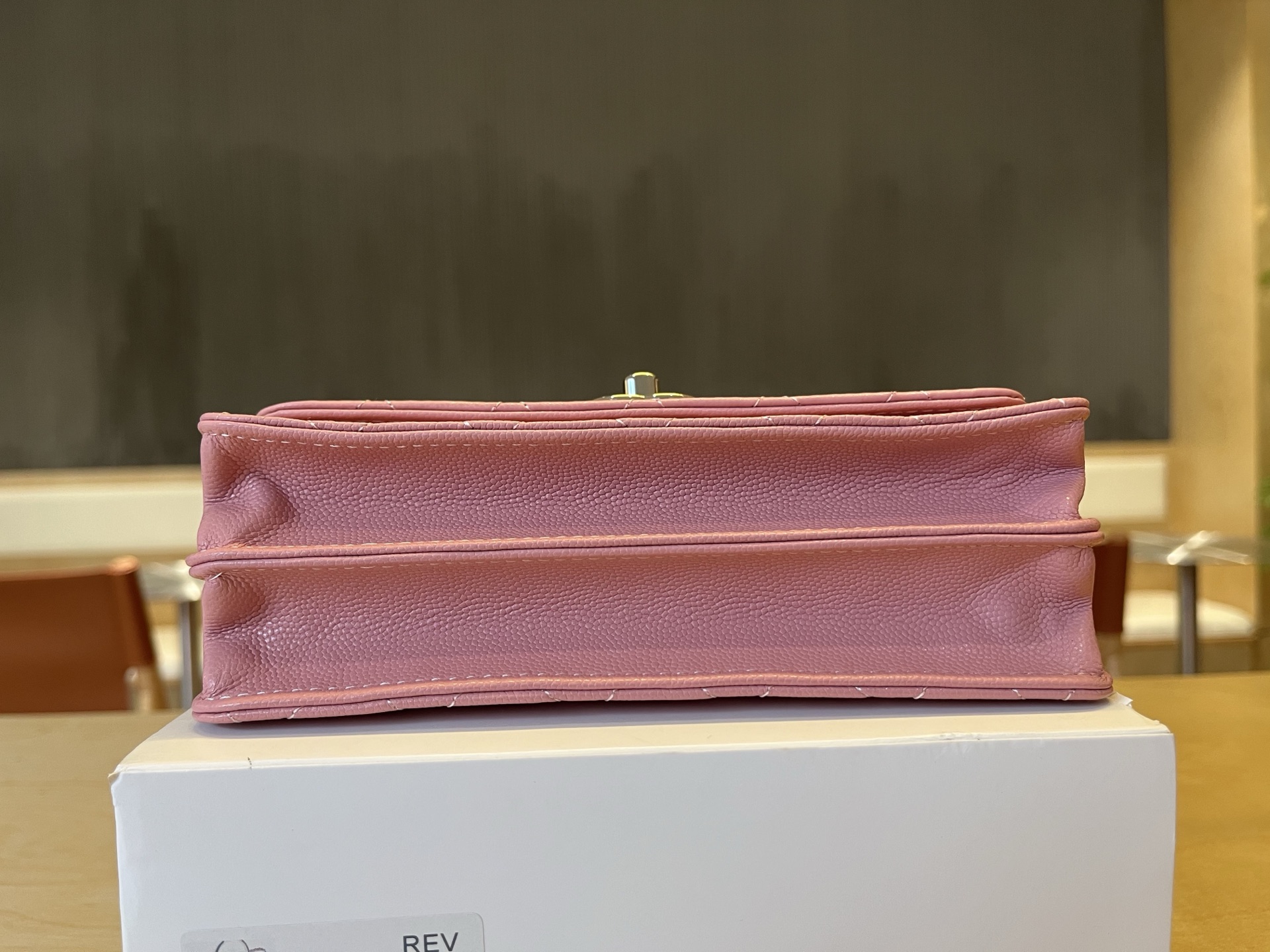 Chanel 25A Pink Caviar Leather Handle WOC, 19cm - Shoulder Bag & Handbag 6 i1744112802997 3236 0 5