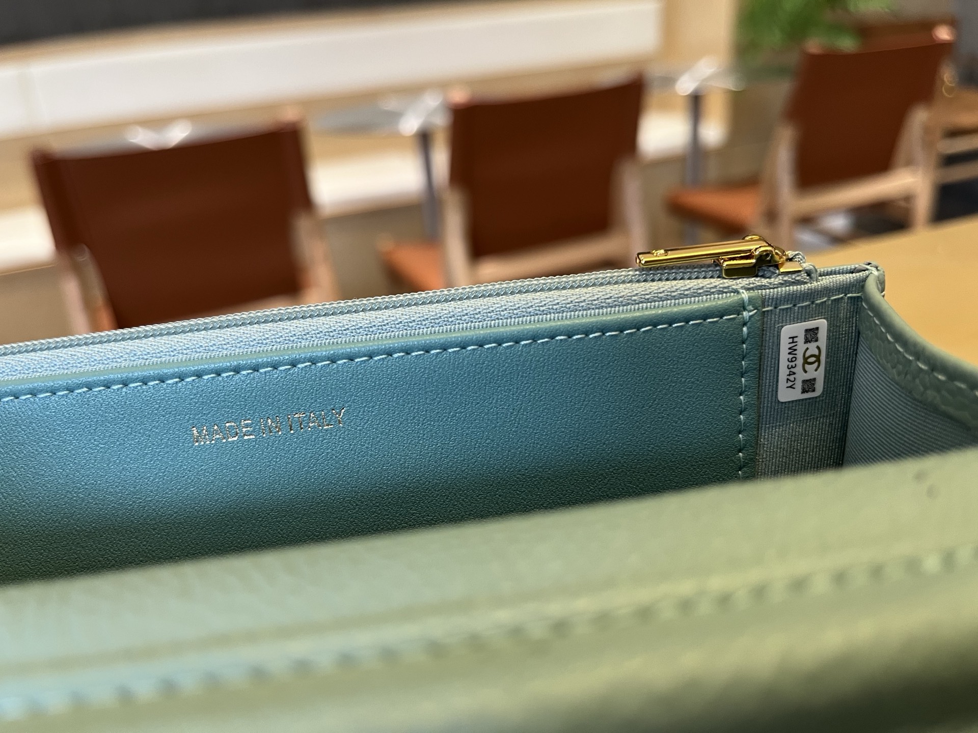 Chanel WOC Wallet On Chain Crossbody Bag, 12*19.3*3.5 cm, Light Blue 9 i1750091755131 7422 0 8