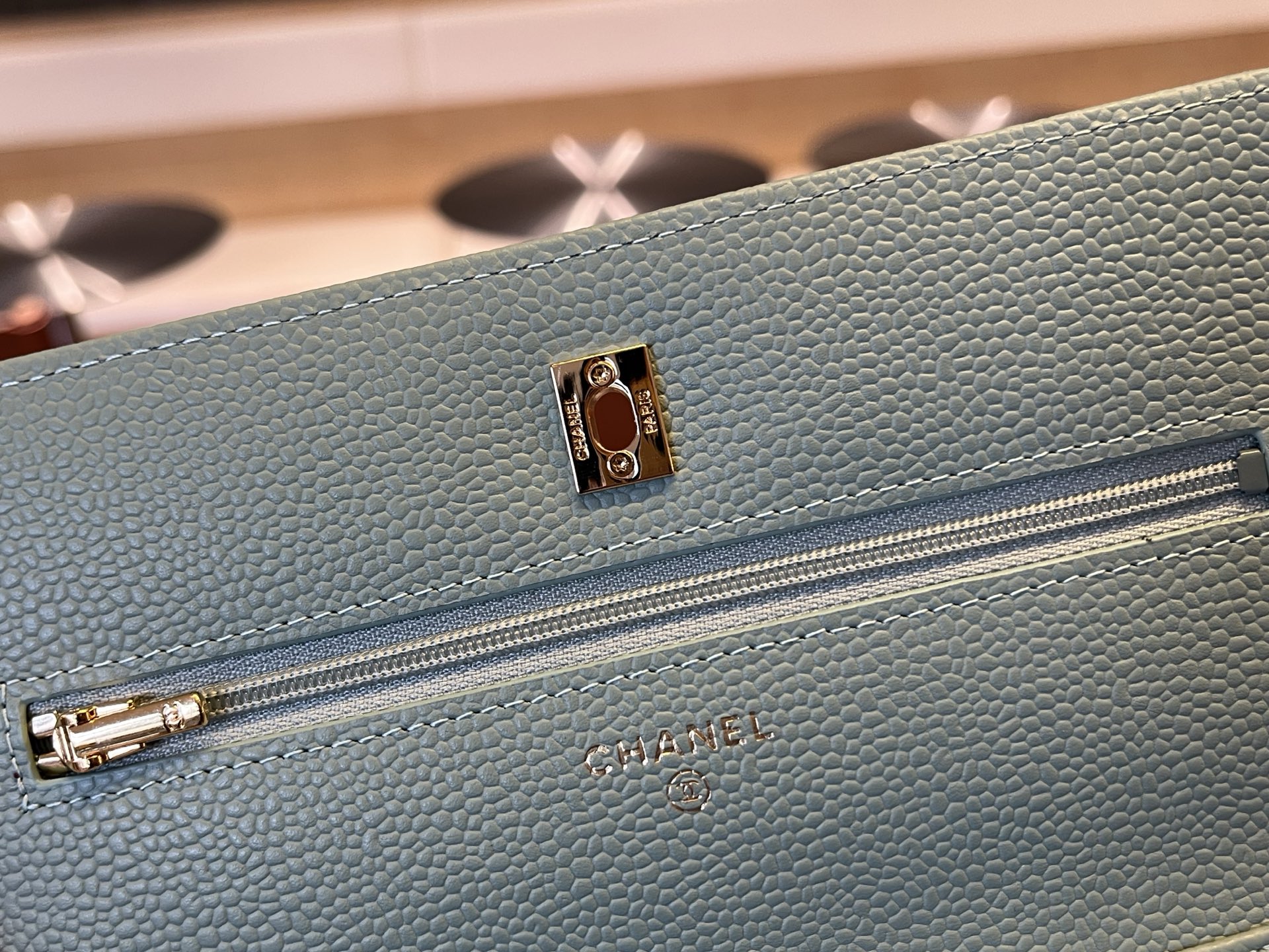 Chanel WOC Wallet On Chain Crossbody Bag, 12*19.3*3.5 cm, Light Blue 7 i1750091756367 6524 0 6