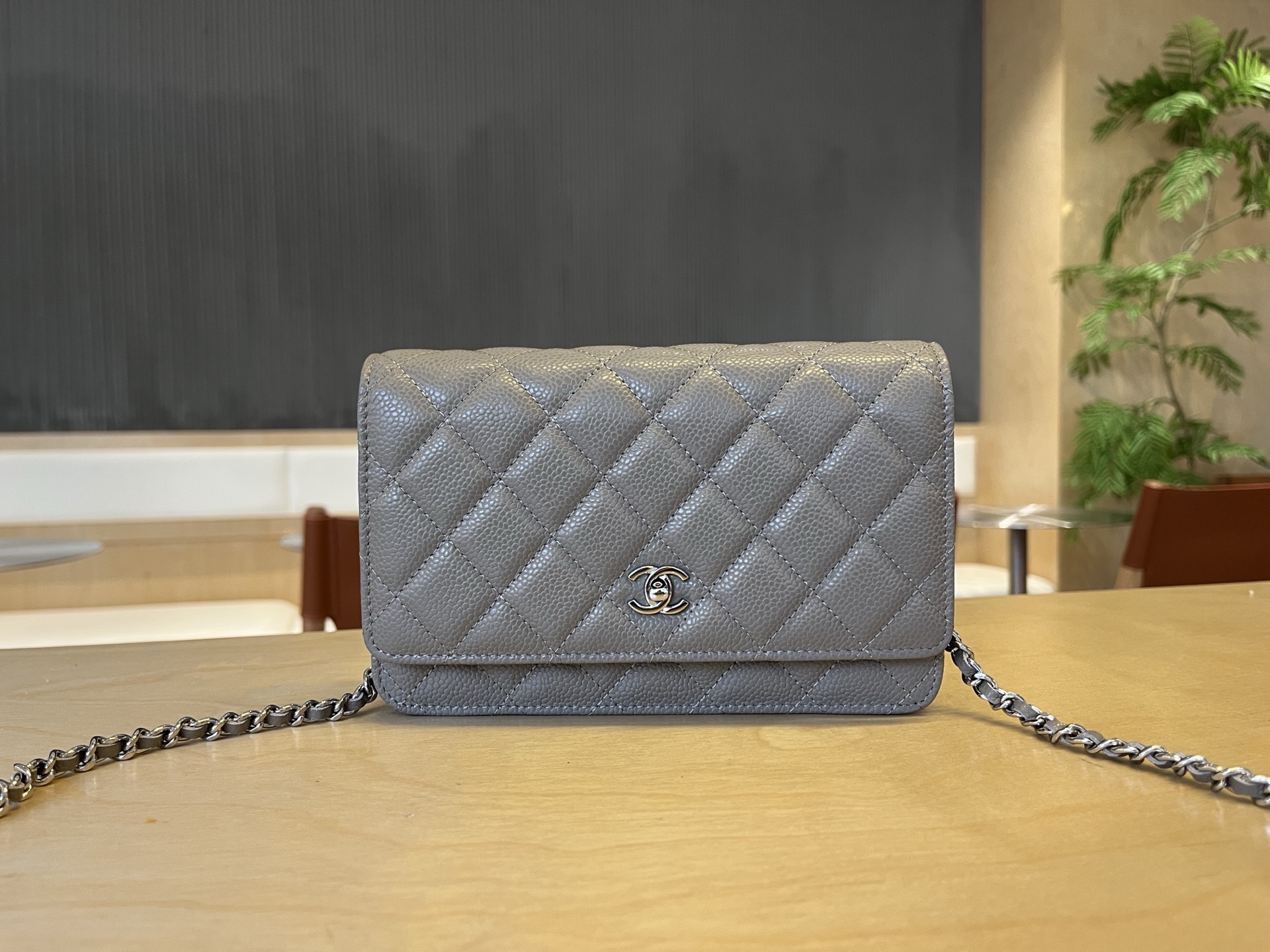 Chanel 25cm WOC Chain Bag, Caviar Leather, Wallet On Chain, 12*19.3*3.5 cm 2 i1750091935545 4983 0 0