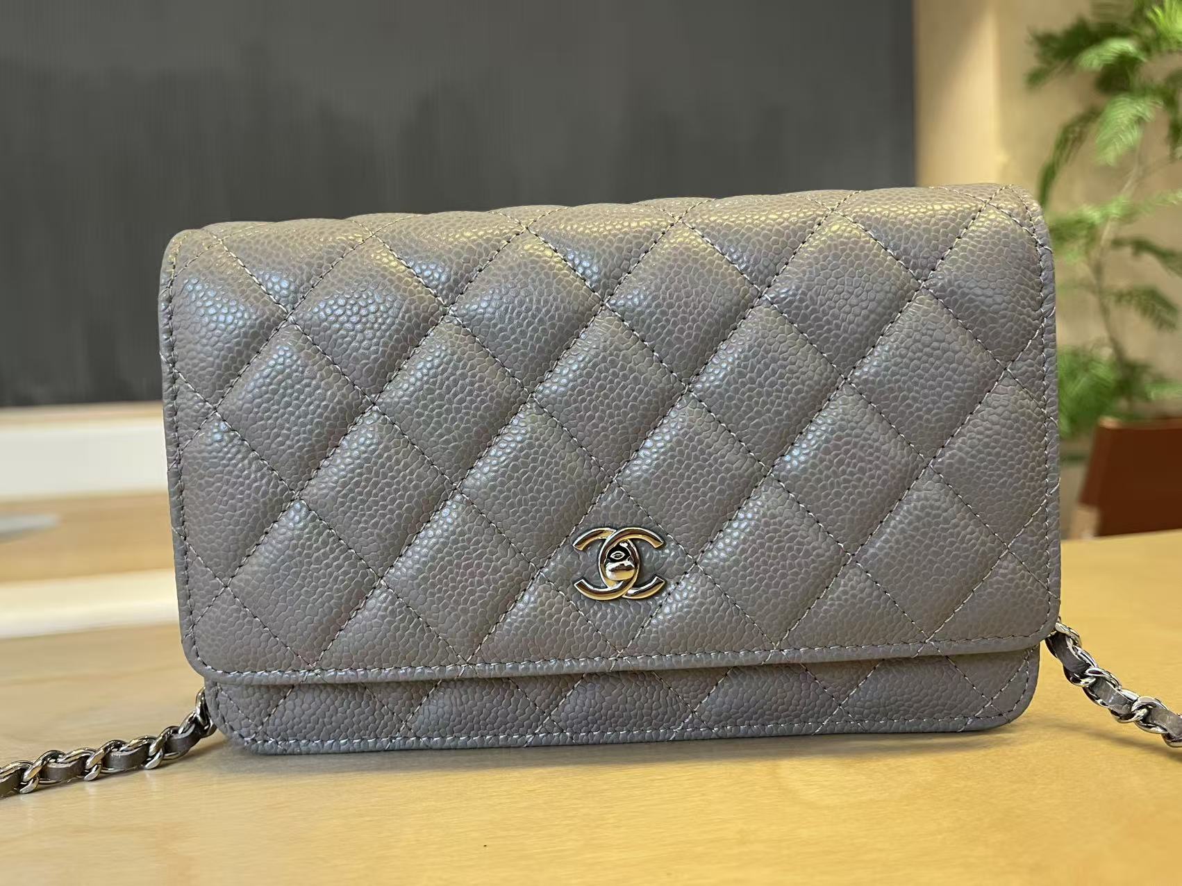Chanel 25cm WOC Chain Bag, Caviar Leather, Wallet On Chain, 12*19.3*3.5 cm 3 i1750091936265 6885 0 1