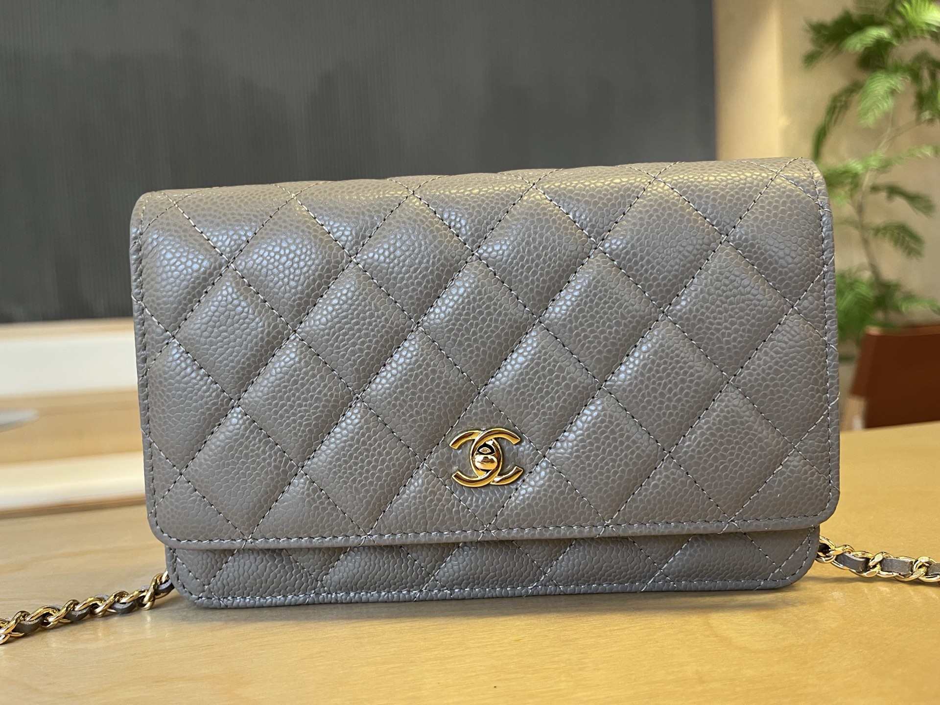 Chanell 25cm WOC Chain Bag, Caviar Leather, Classic Design 3 i1750091947863 9577 0 1