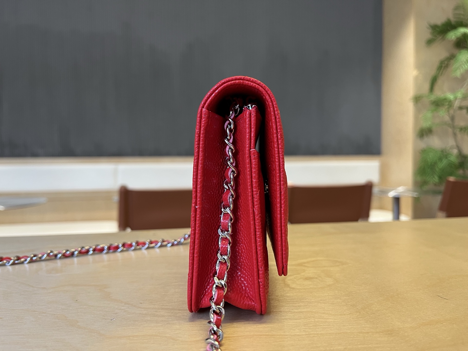 Chanel WOC Wallet On Chain Red Caviar Leather Crossbody Bag 4 i1750092024217 6478 0 3