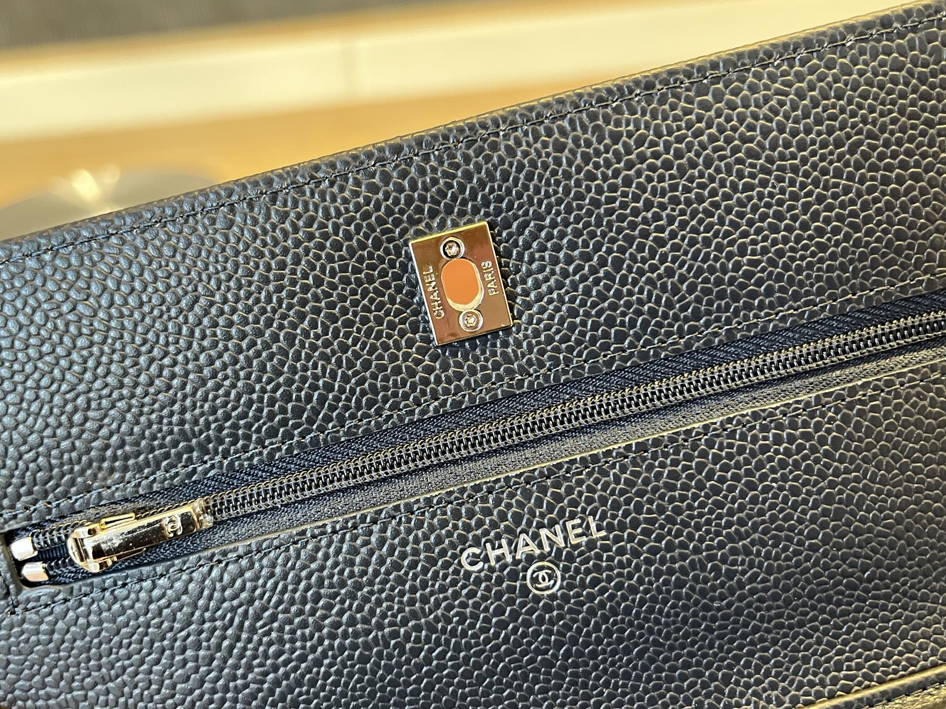 Chanel Wallet on Chain WOC Black Caviar Leather Crossbody Bag 8 i1750092063893 7157 0 6