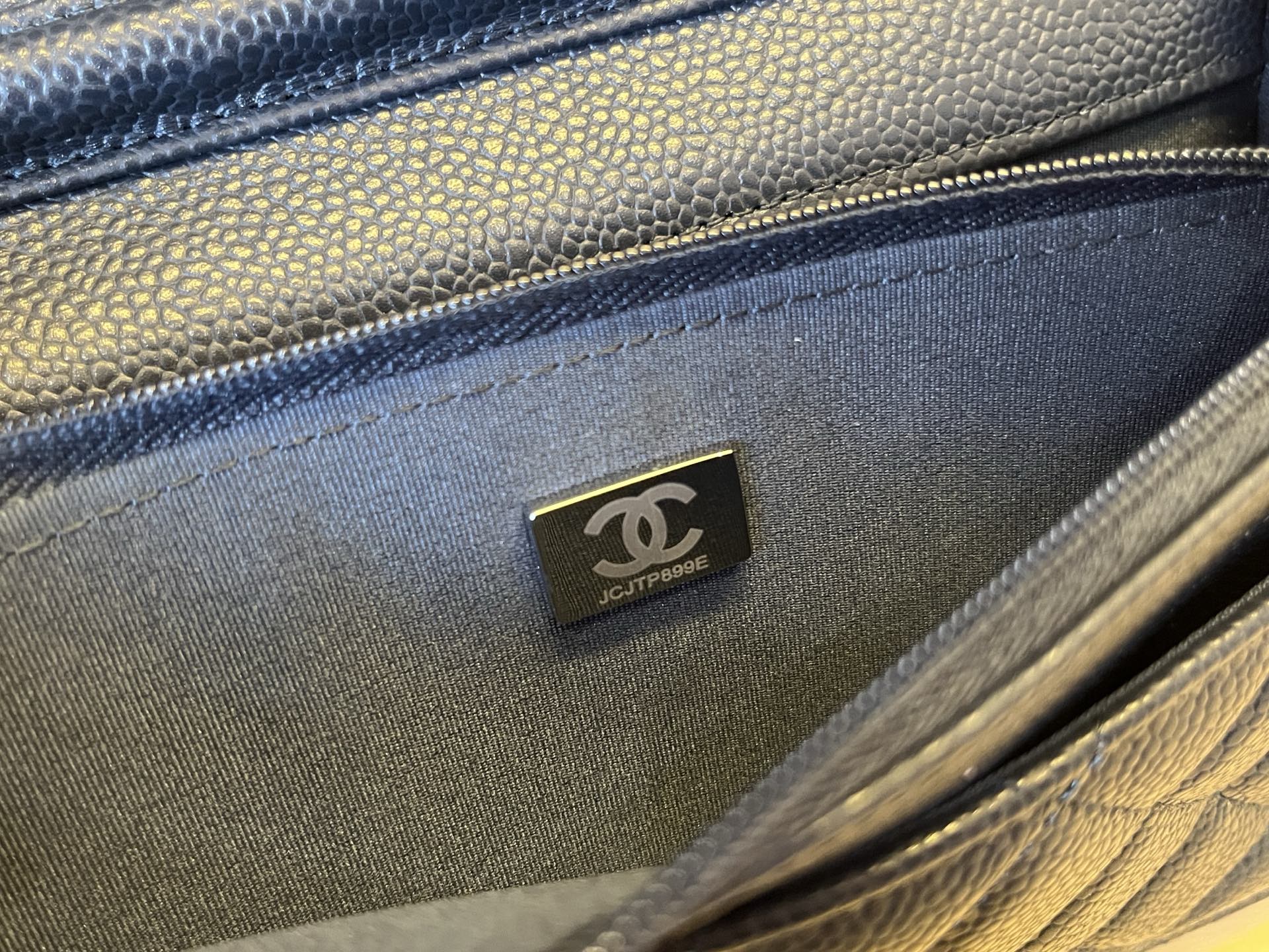 Chanel Wallet on Chain WOC Black Caviar Leather Crossbody Bag 10 i1750092065083 1723 0 8