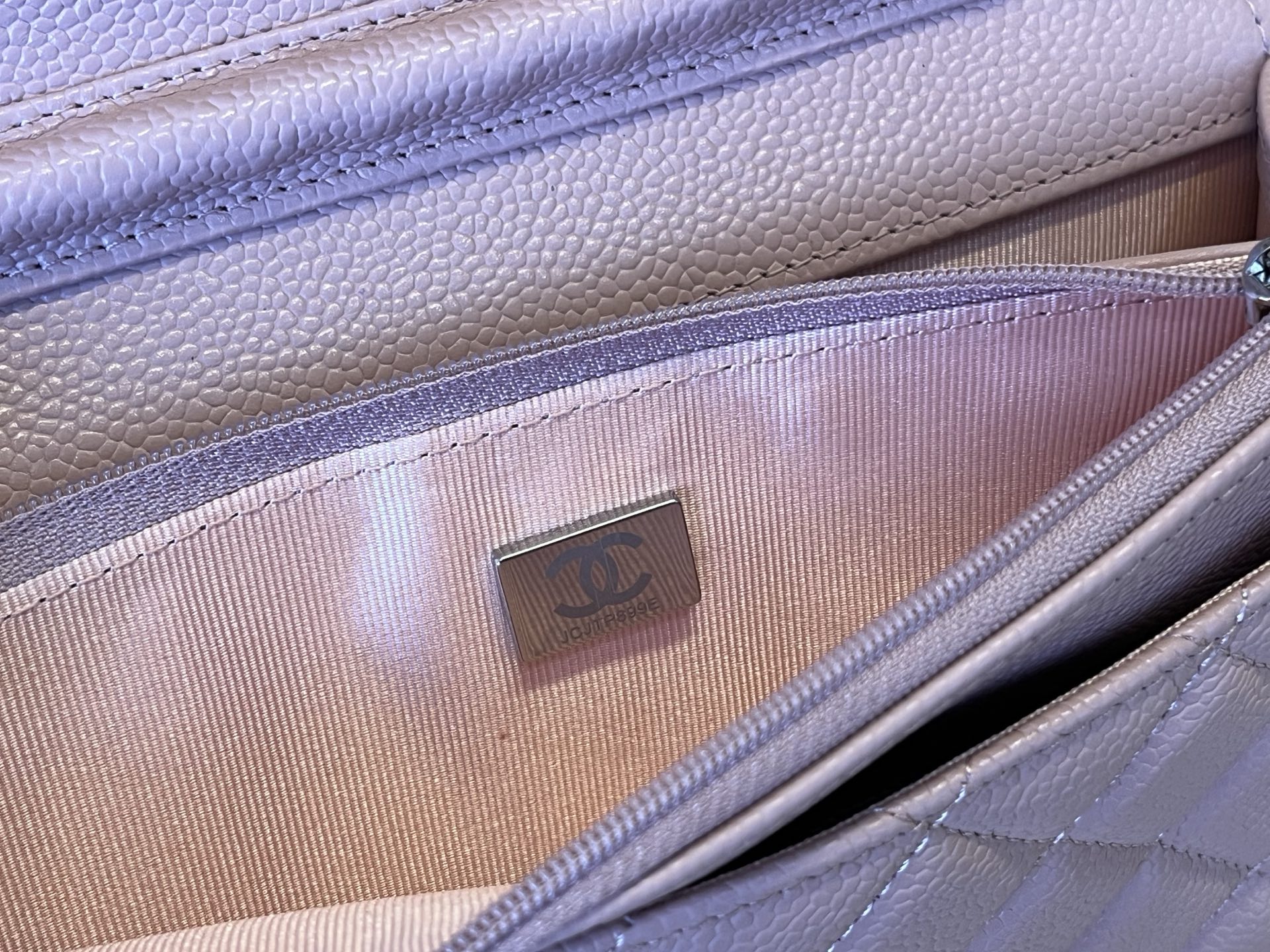 Chanel WOC Chain Wallet, Caviar Leather, Pink, 12 x 19.3 x 3.5 cm 10 i1750099390684 5079 0 8
